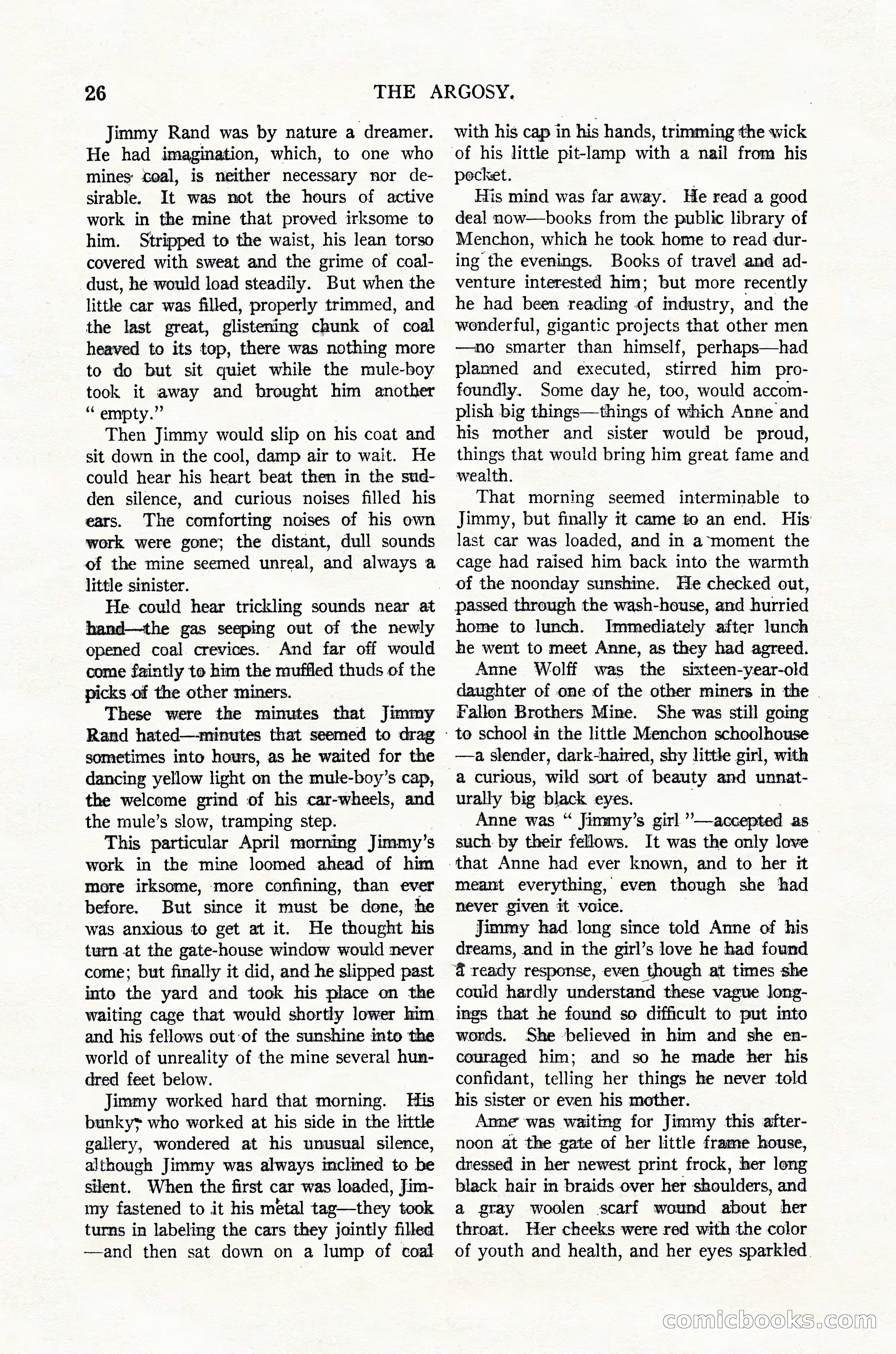 Argosy, Vol. 123, No. 1 — page 36 of 156
