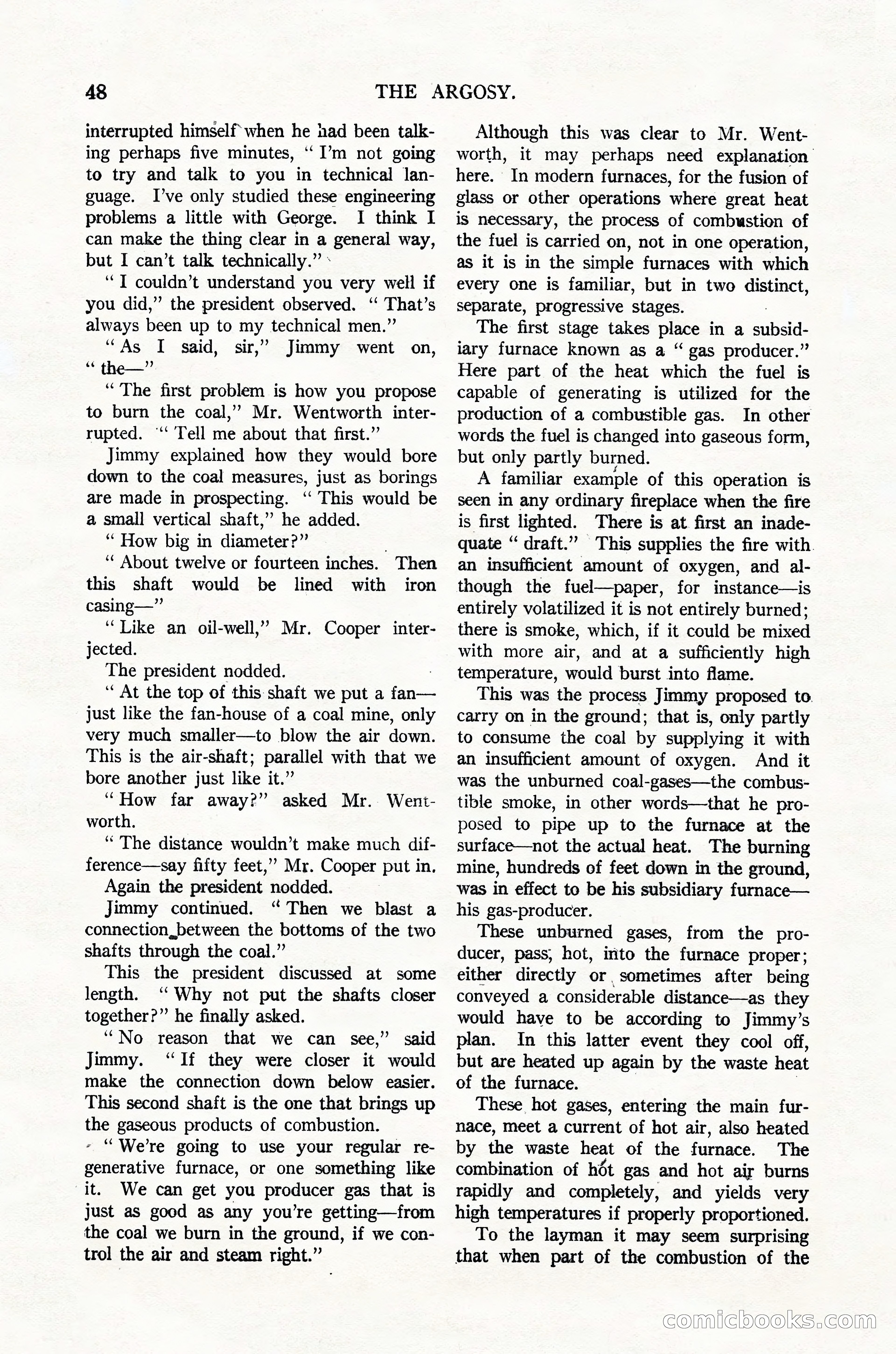 Argosy, Vol. 123, No. 1 — page 58 of 156