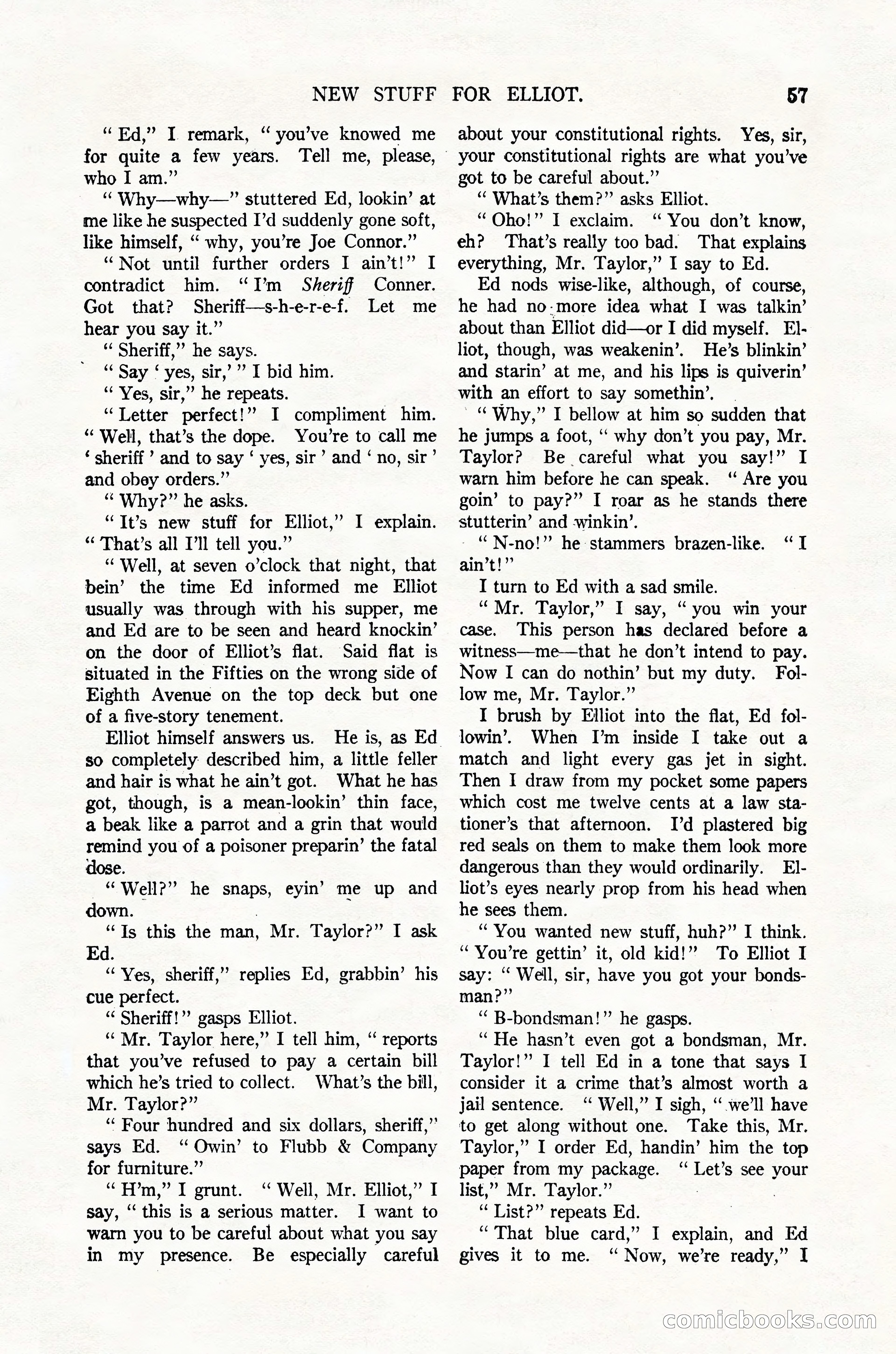 Argosy, Vol. 123, No. 1 — page 67 of 156
