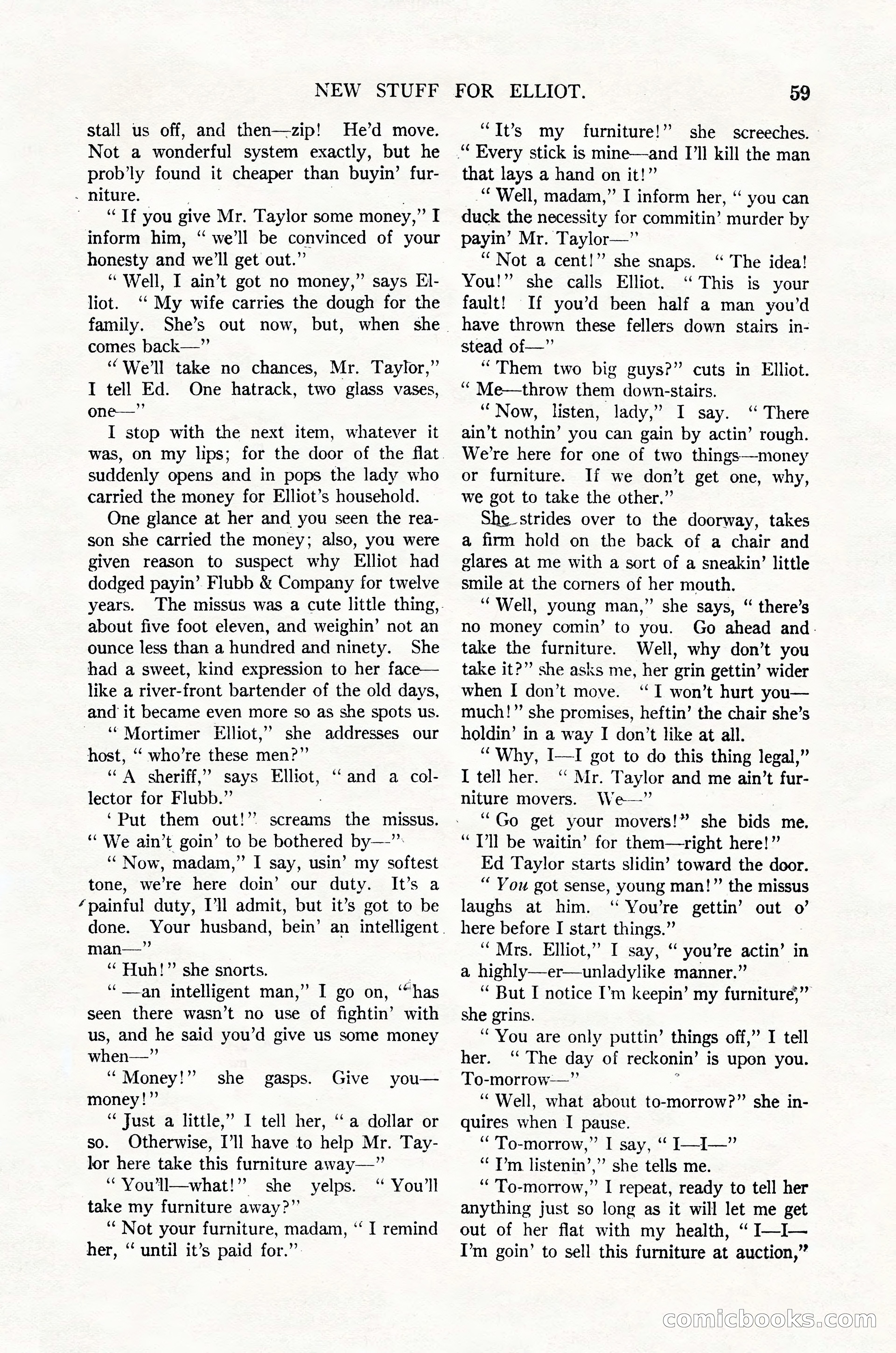Argosy, Vol. 123, No. 1 — page 69 of 156