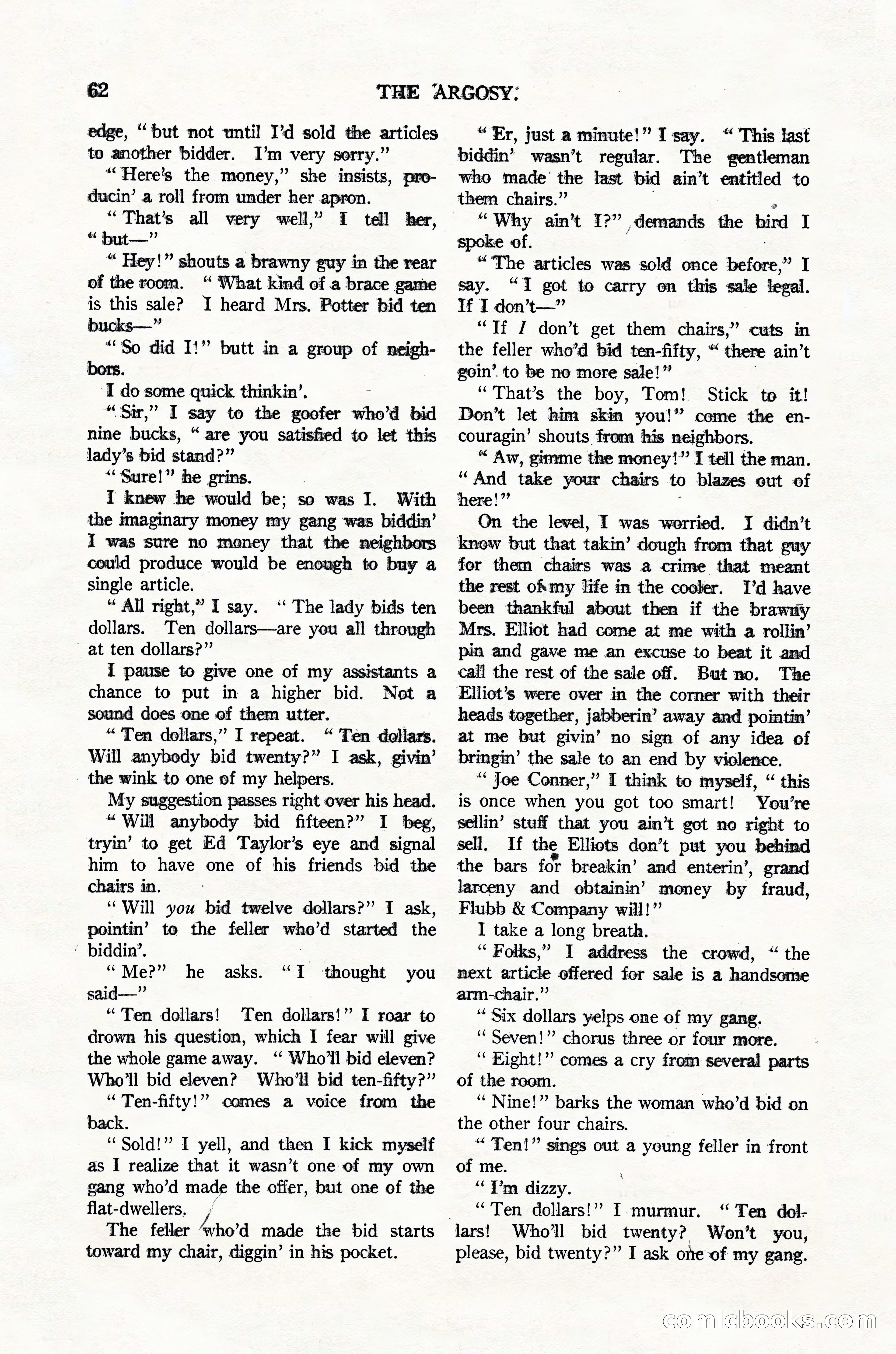 Argosy, Vol. 123, No. 1 — page 72 of 156