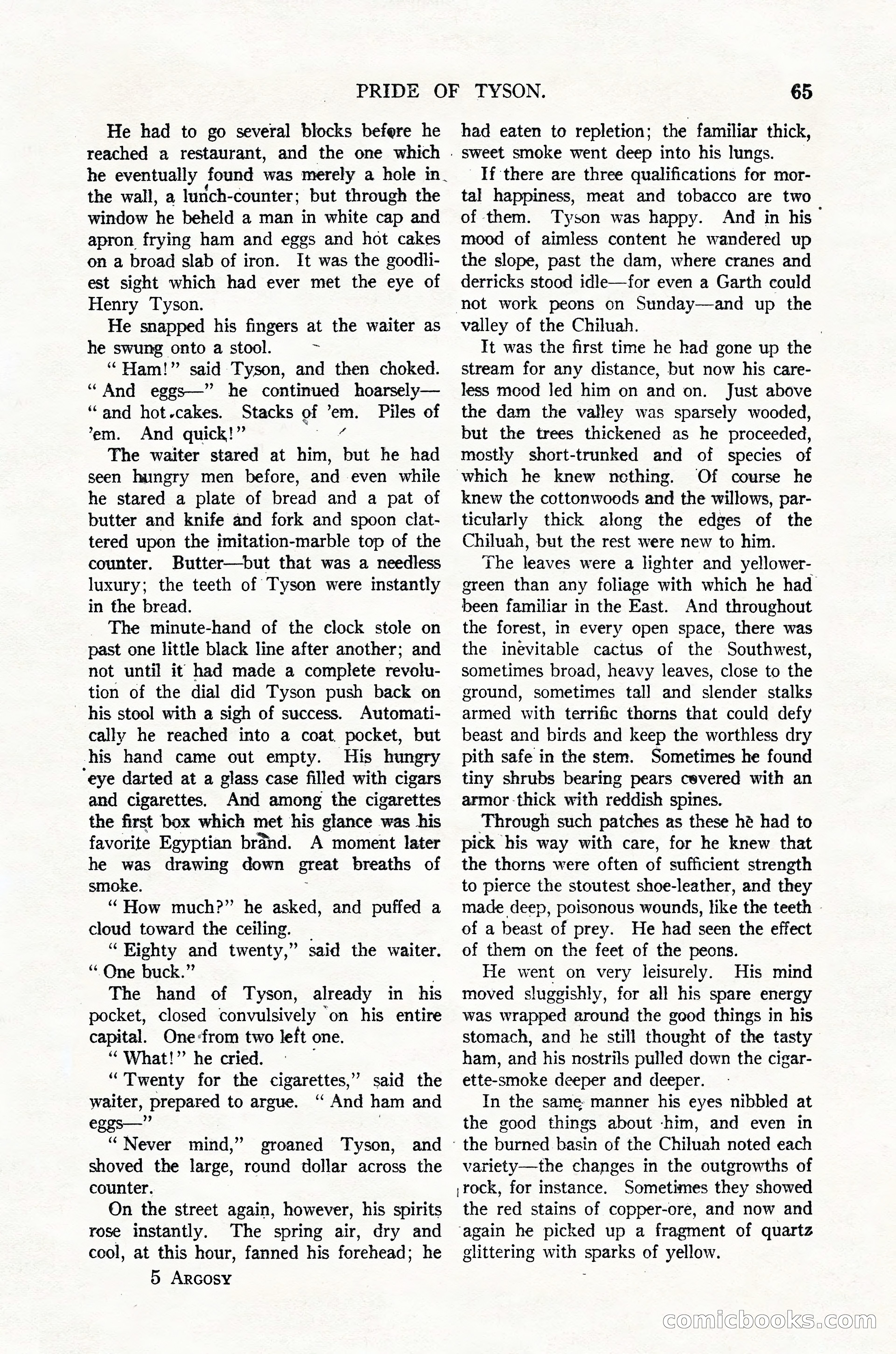 Argosy, Vol. 123, No. 1 — page 75 of 156