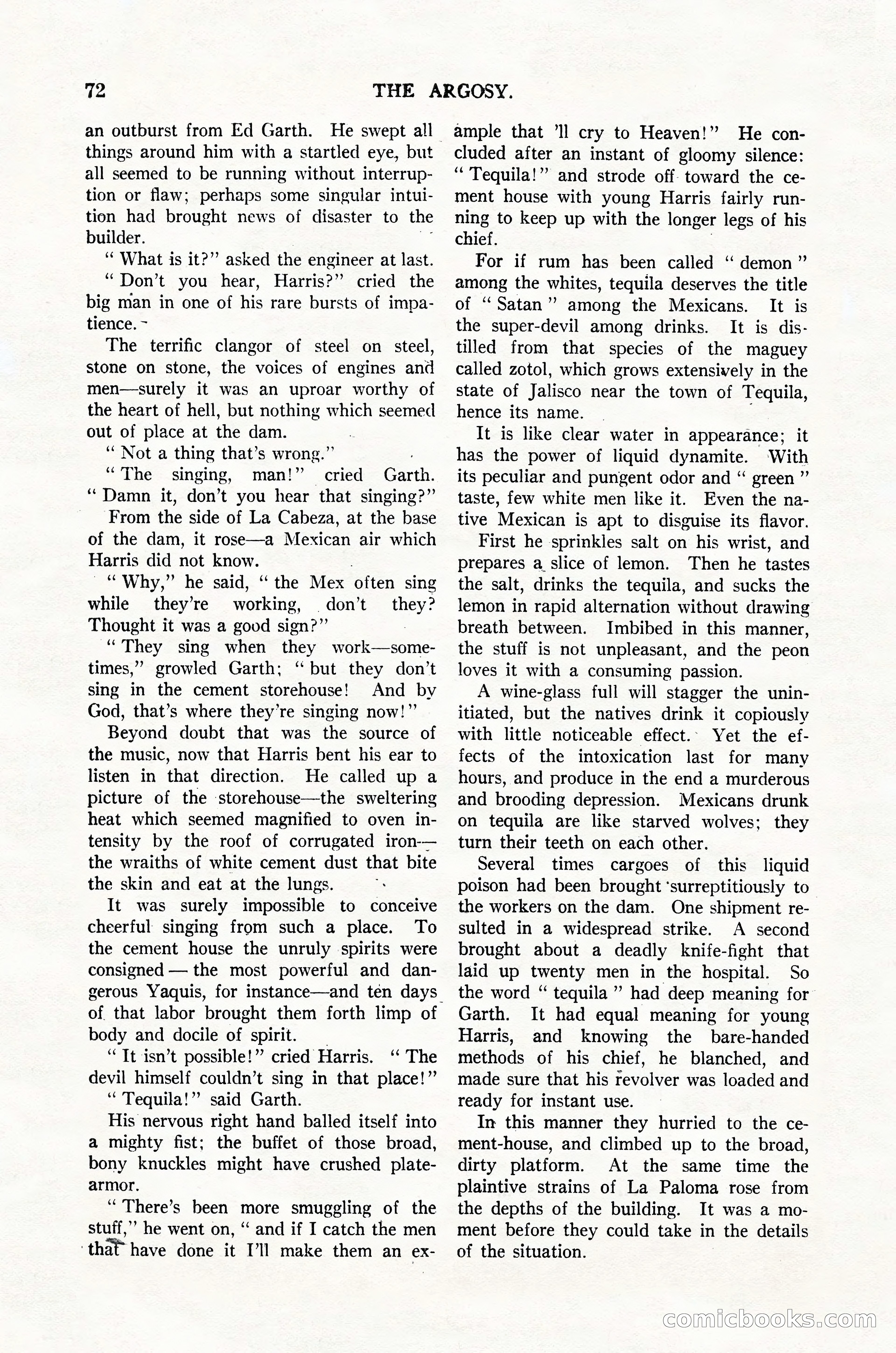 Argosy, Vol. 123, No. 1 — page 82 of 156