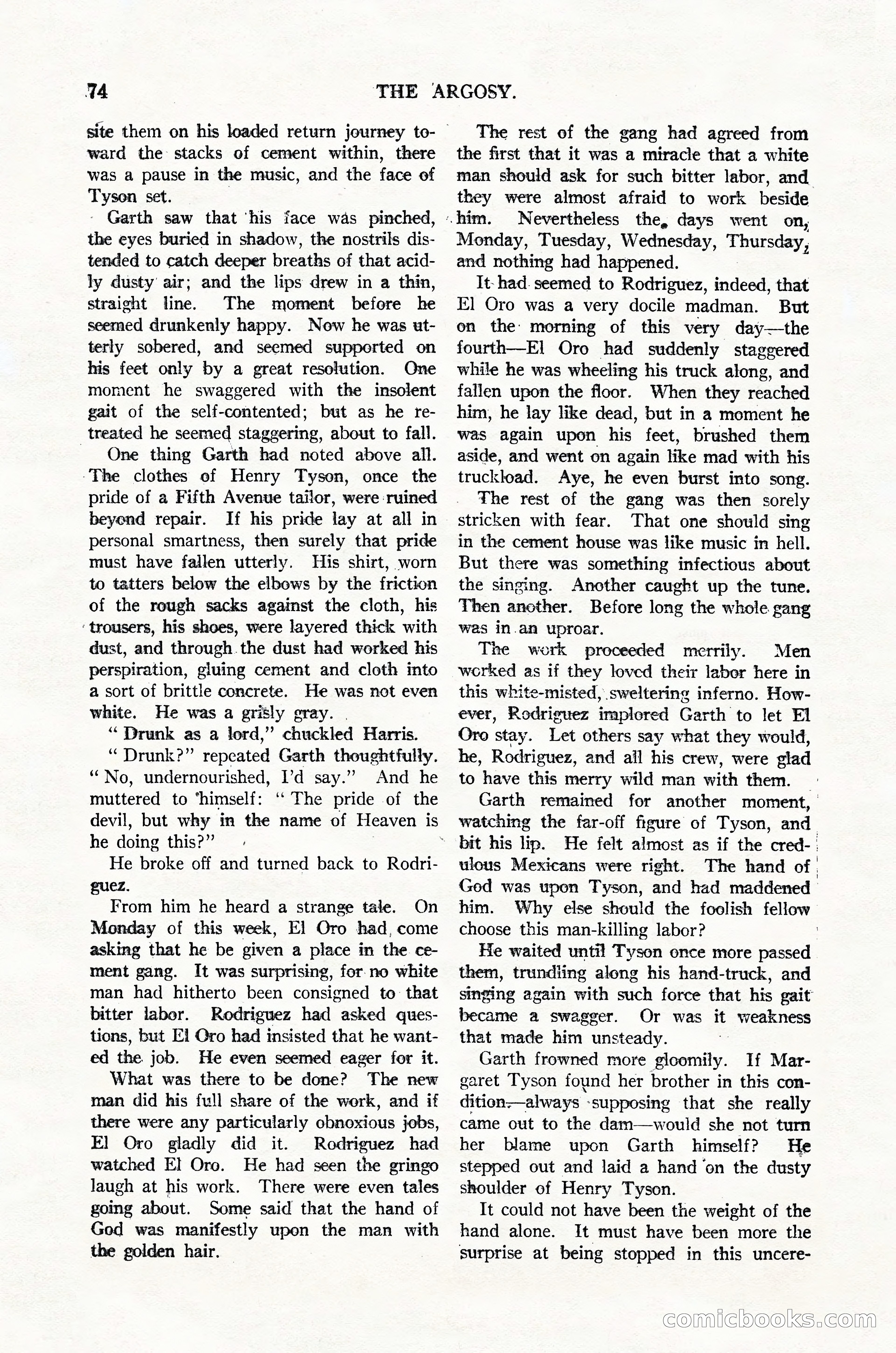 Argosy, Vol. 123, No. 1 — page 84 of 156