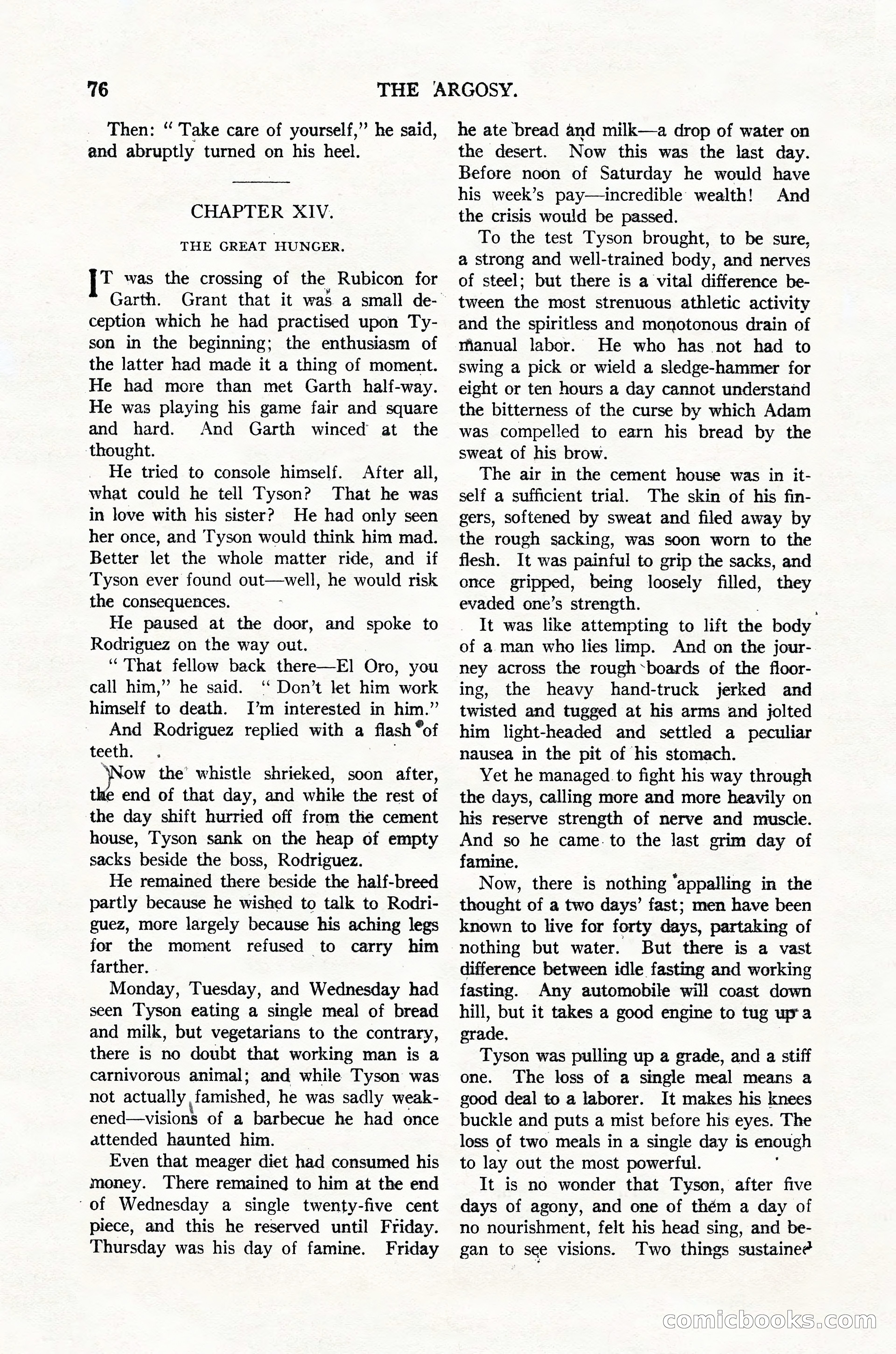 Argosy, Vol. 123, No. 1 — page 86 of 156