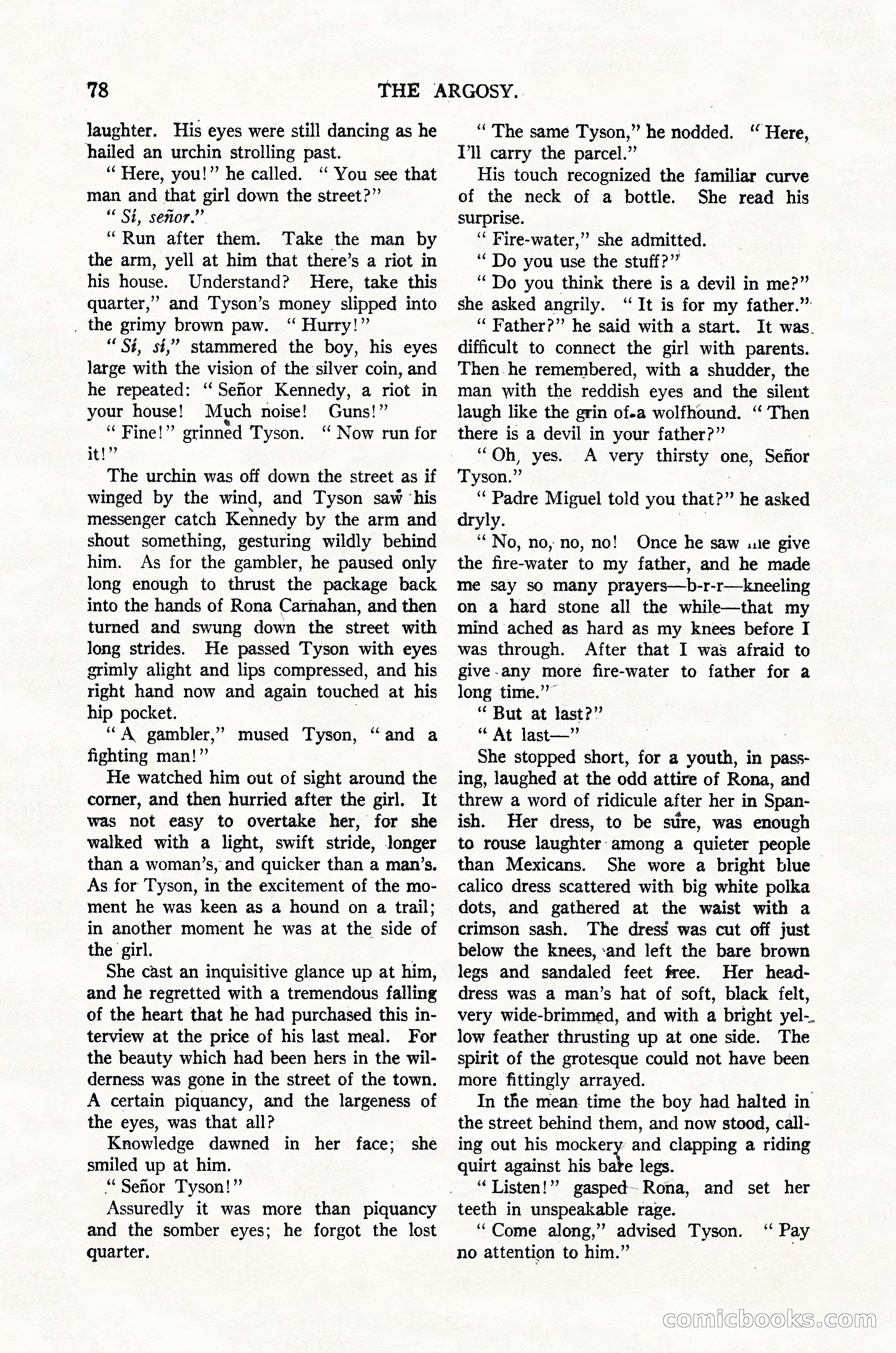Argosy, Vol. 123, No. 1 — page 88 of 156