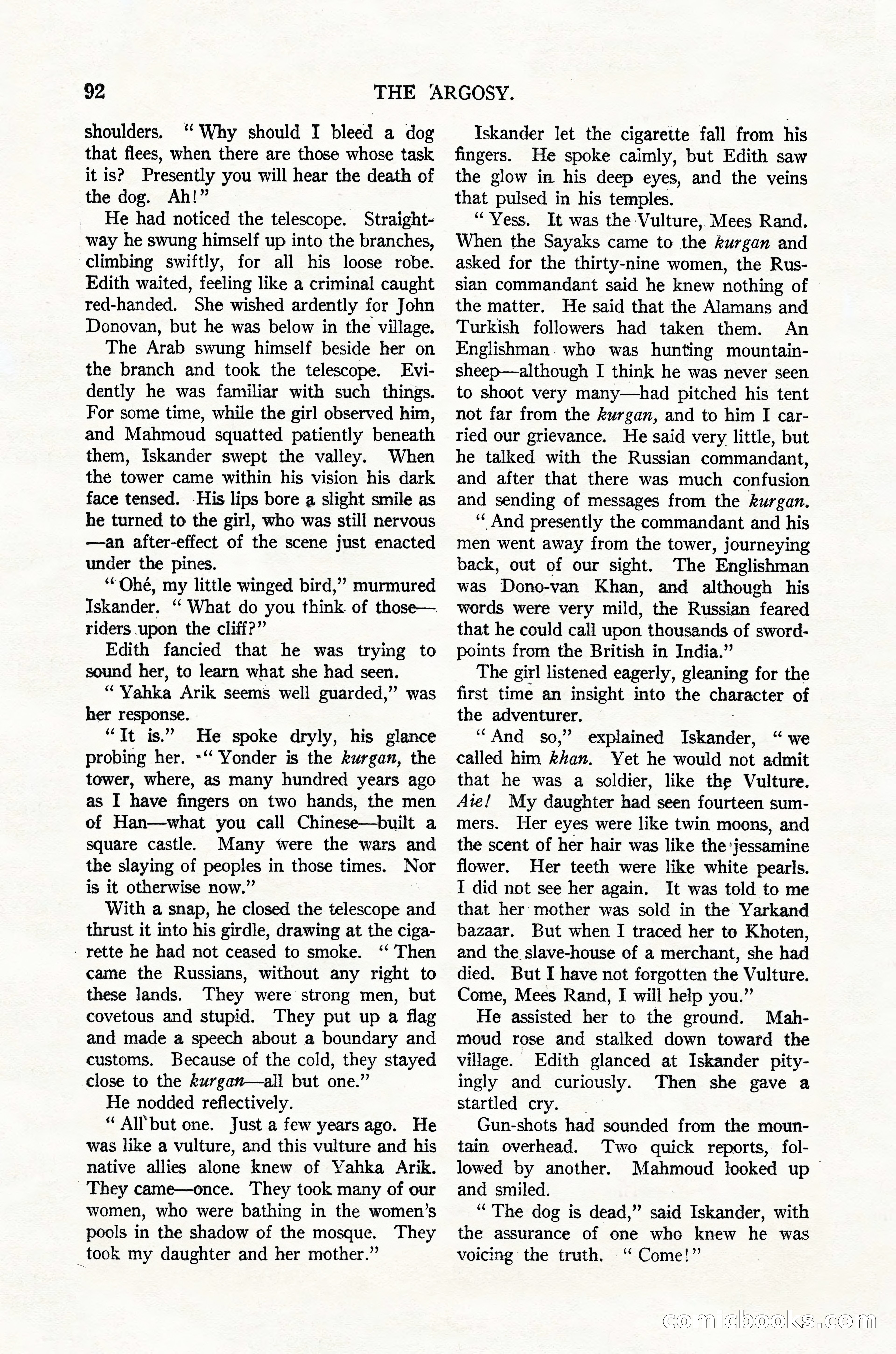 Argosy, Vol. 123, No. 1 — page 102 of 156
