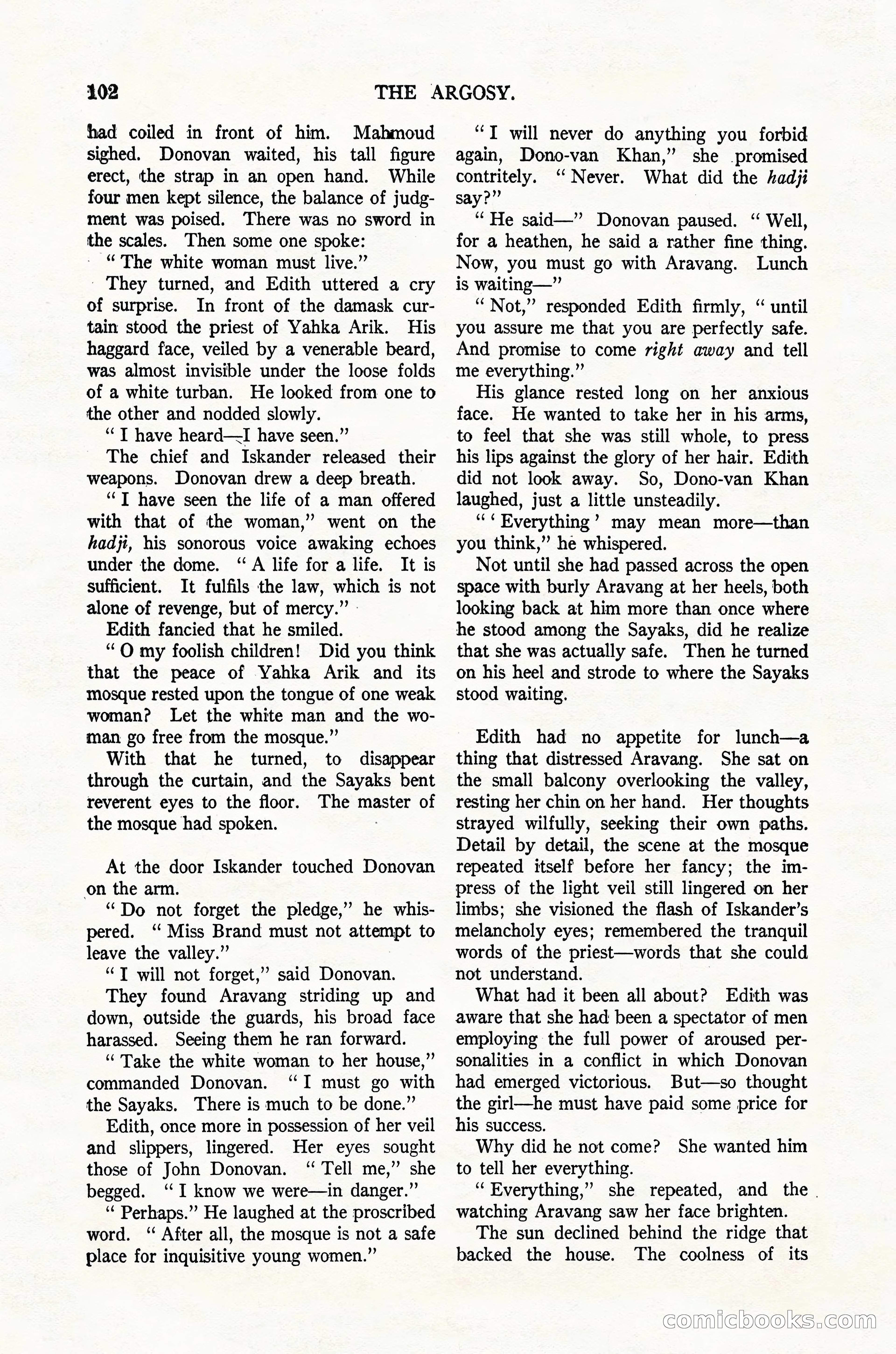 Argosy, Vol. 123, No. 1 — page 112 of 156