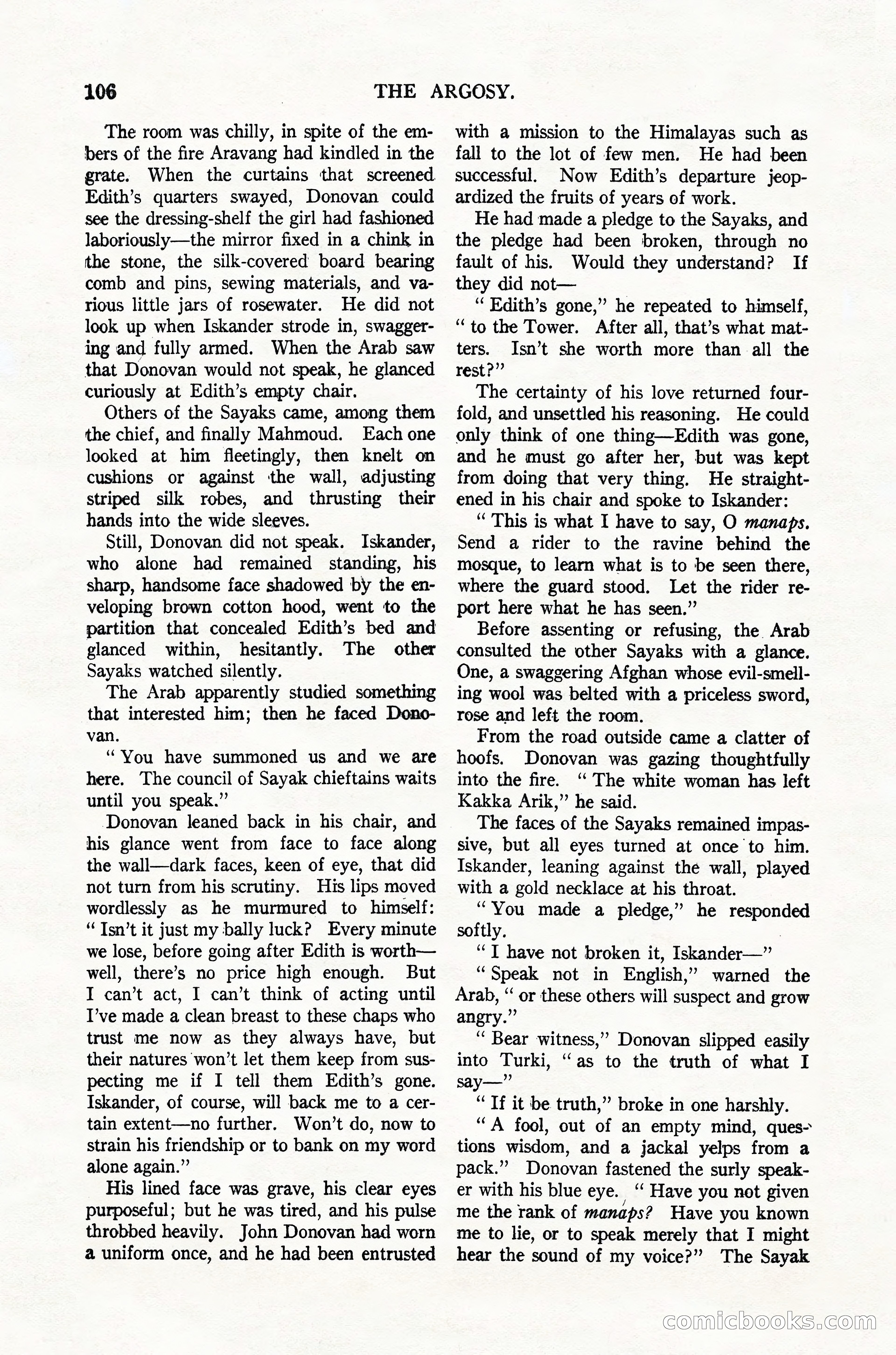 Argosy, Vol. 123, No. 1 — page 116 of 156
