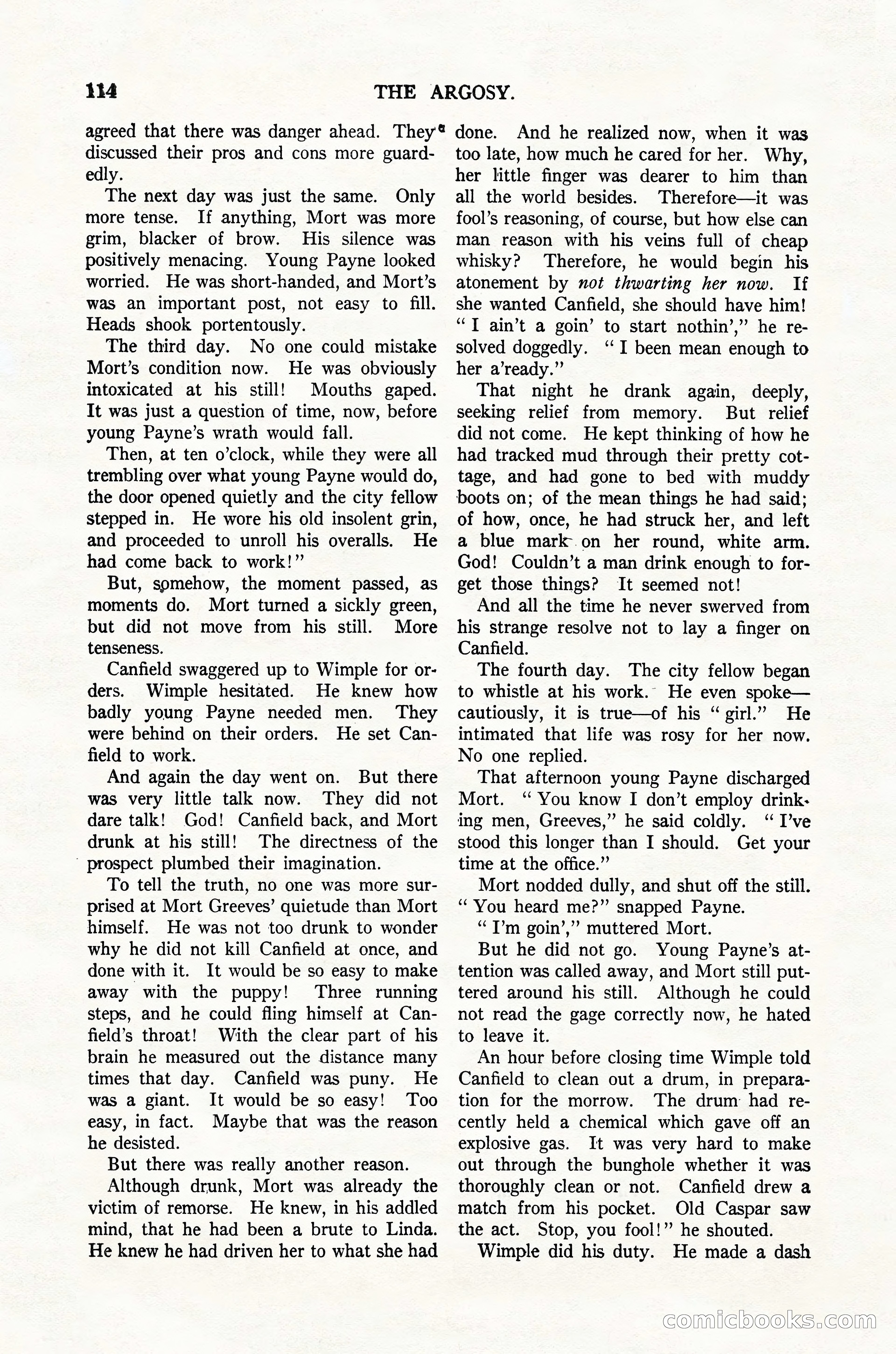 Argosy, Vol. 123, No. 1 — page 124 of 156