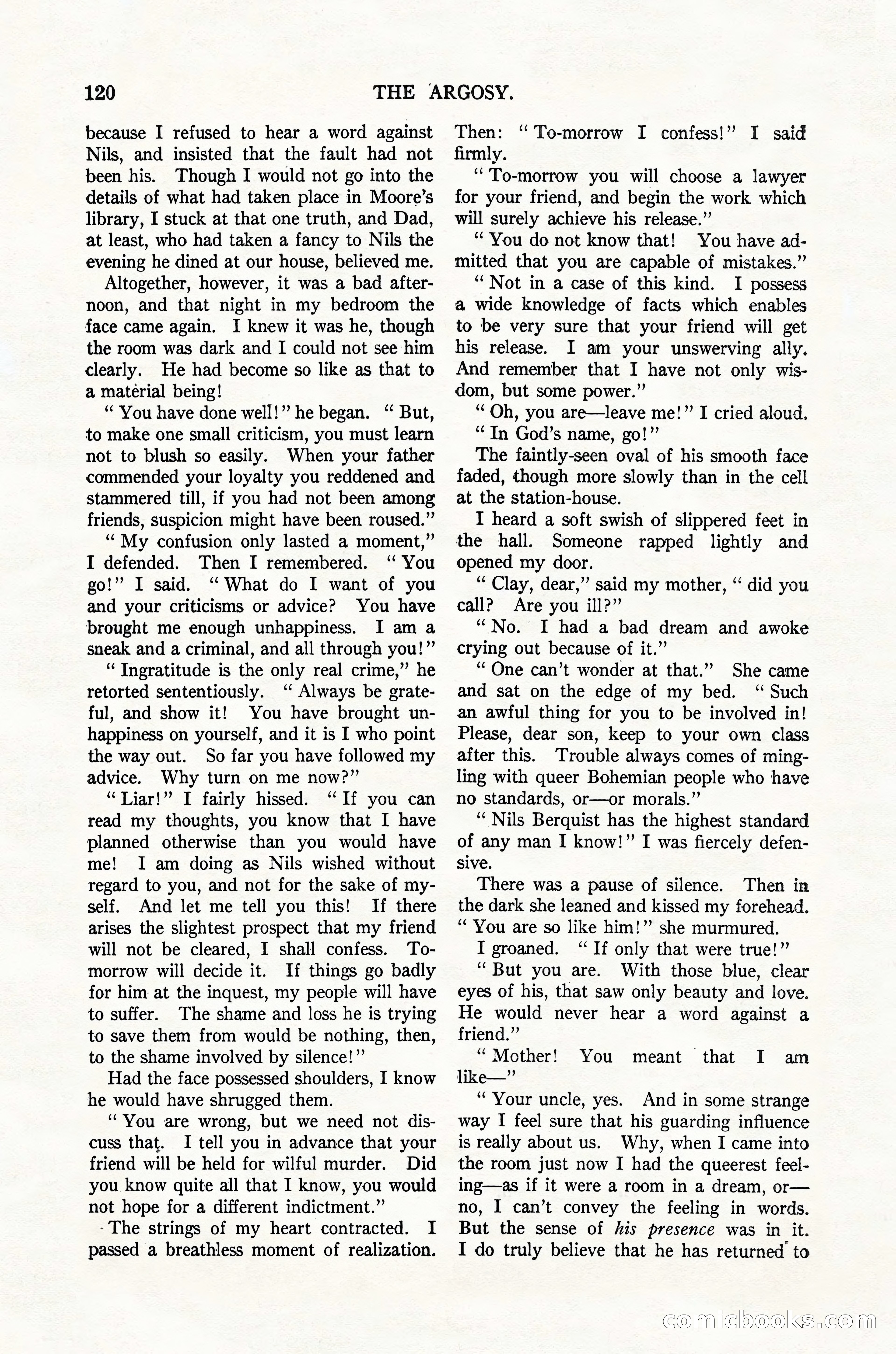 Argosy, Vol. 123, No. 1 — page 130 of 156