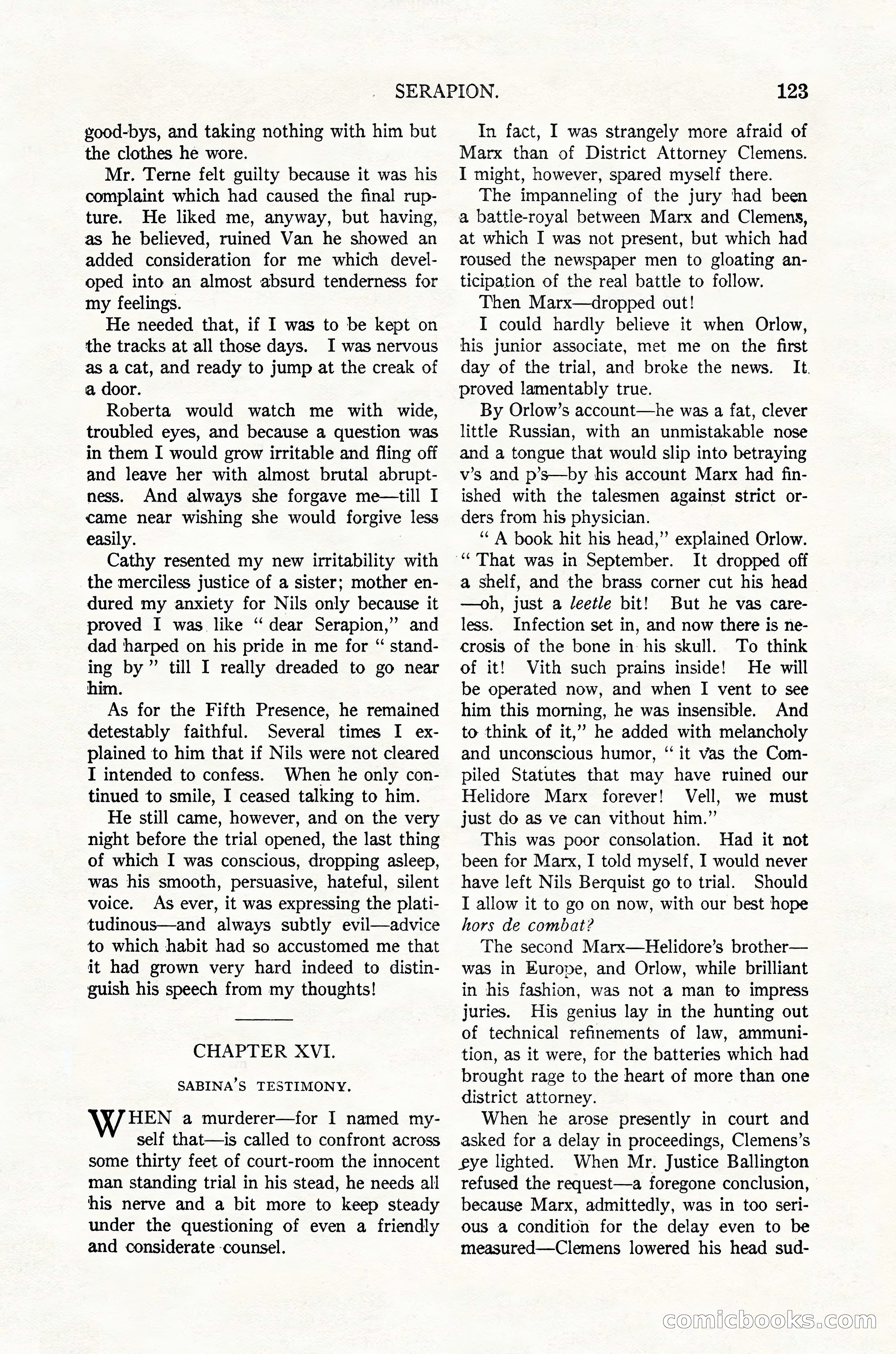Argosy, Vol. 123, No. 1 — page 133 of 156