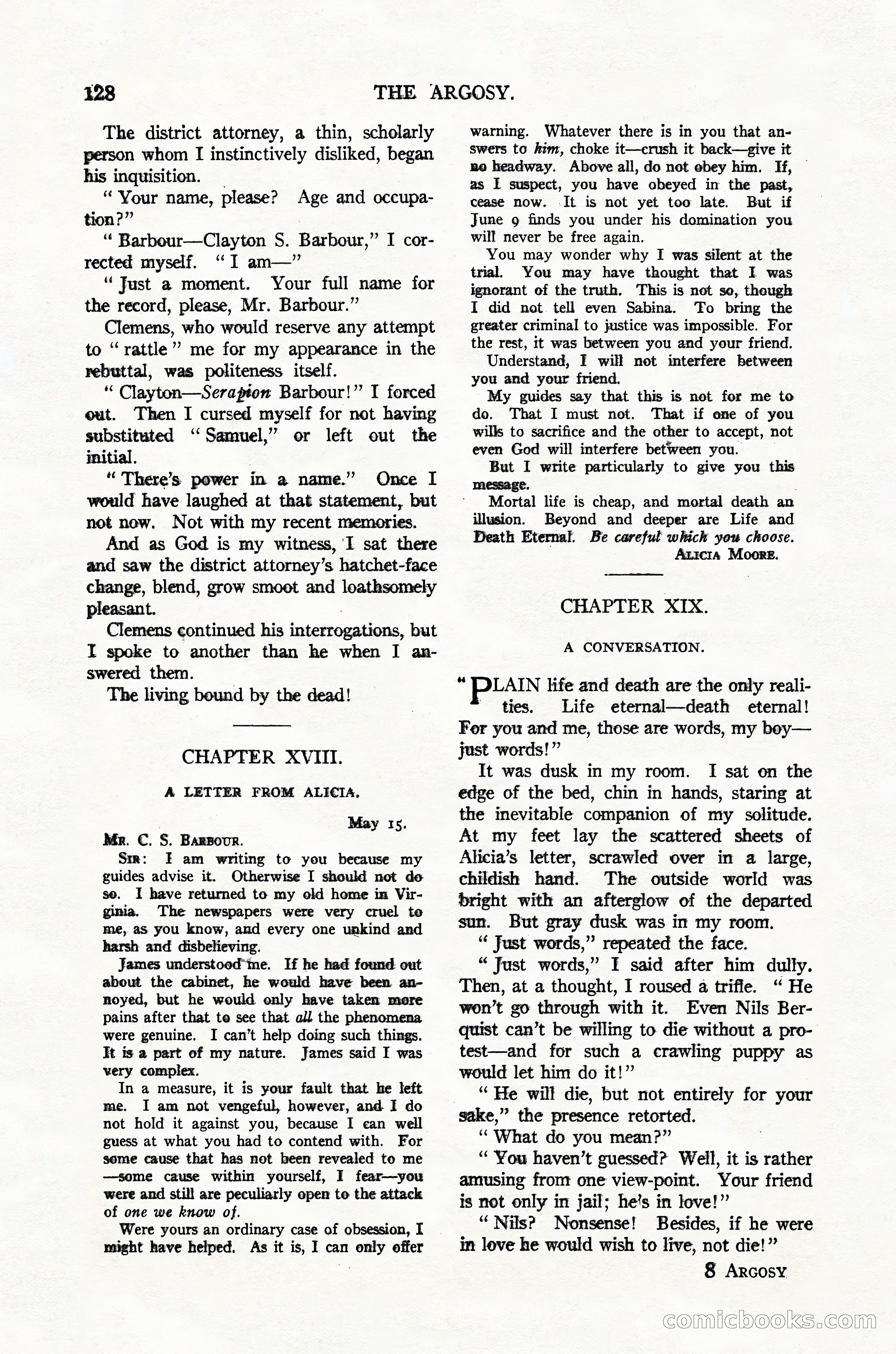 Argosy, Vol. 123, No. 1 — page 138 of 156