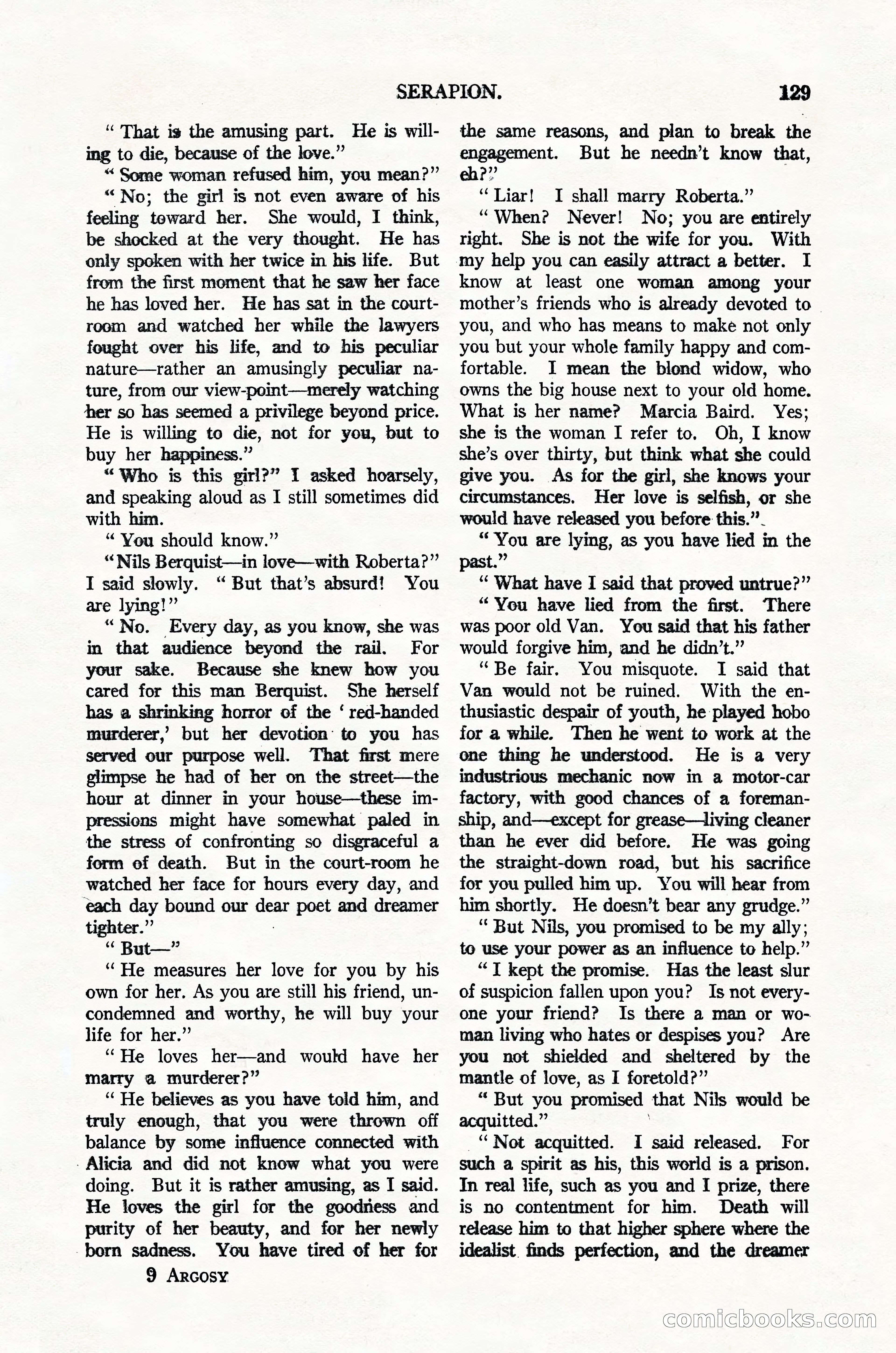 Argosy, Vol. 123, No. 1 — page 139 of 156