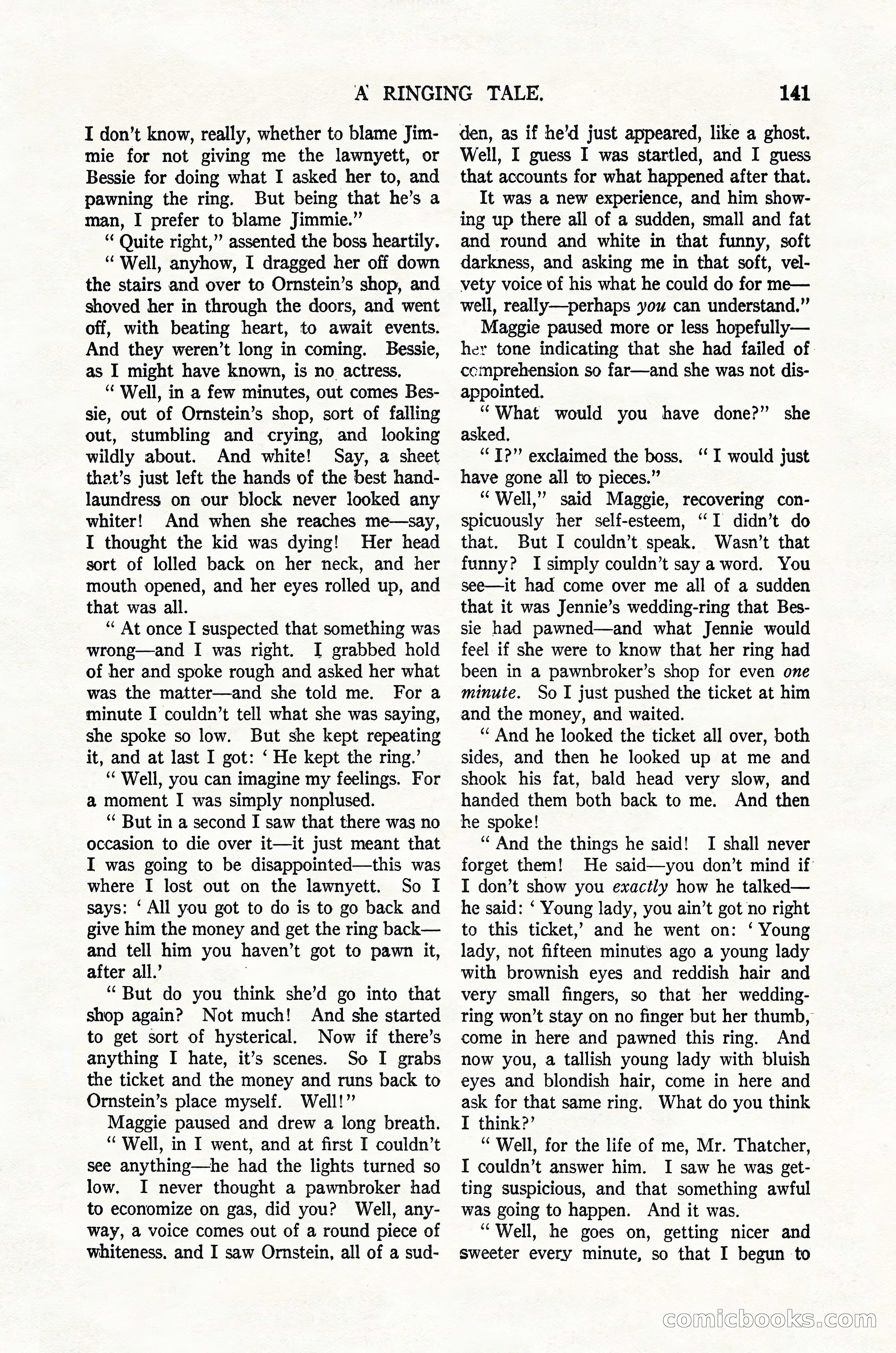 Argosy, Vol. 123, No. 1 — page 151 of 156