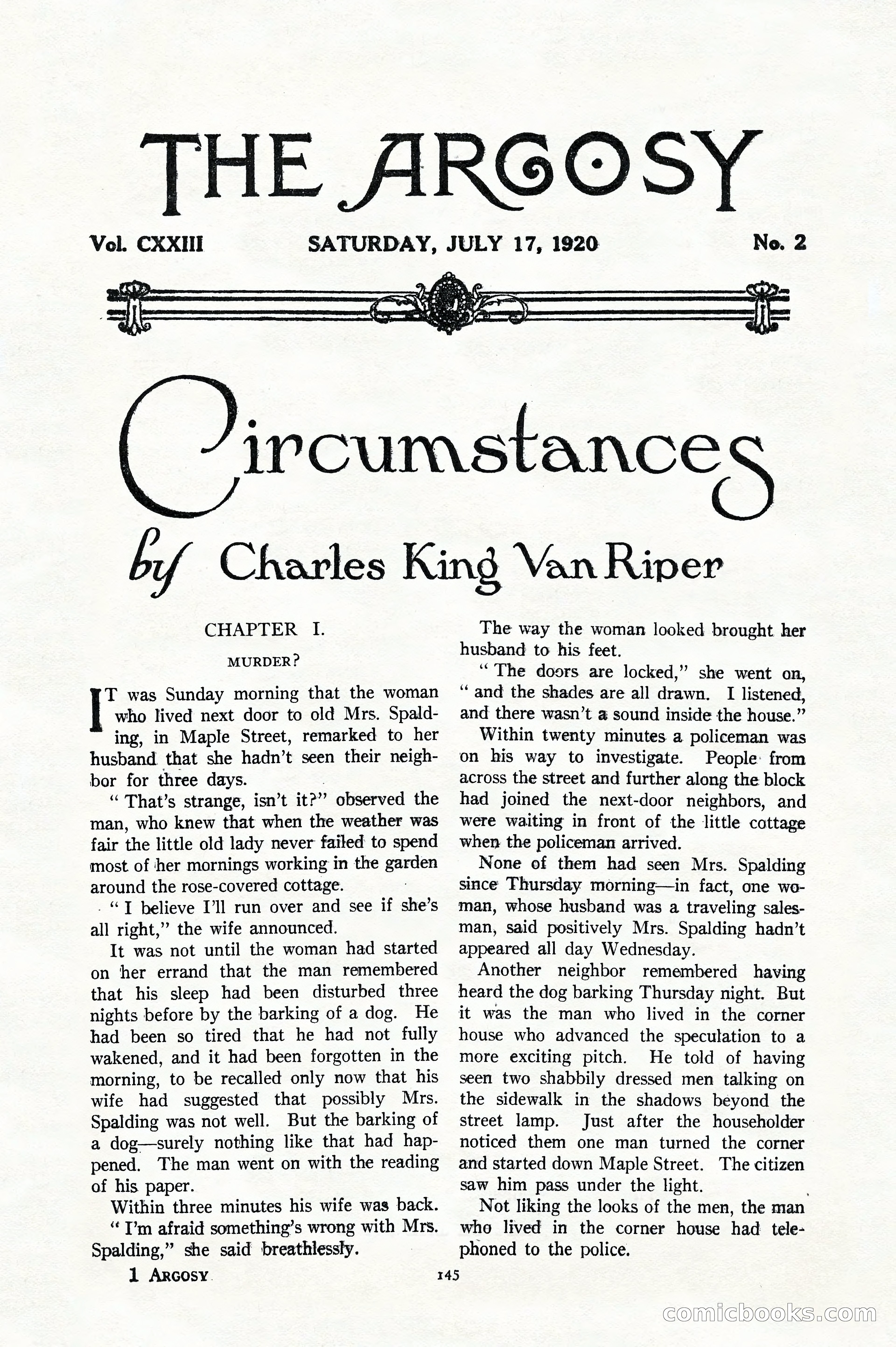 Argosy, Vol. 123, No. 2 — page 11 of 158
