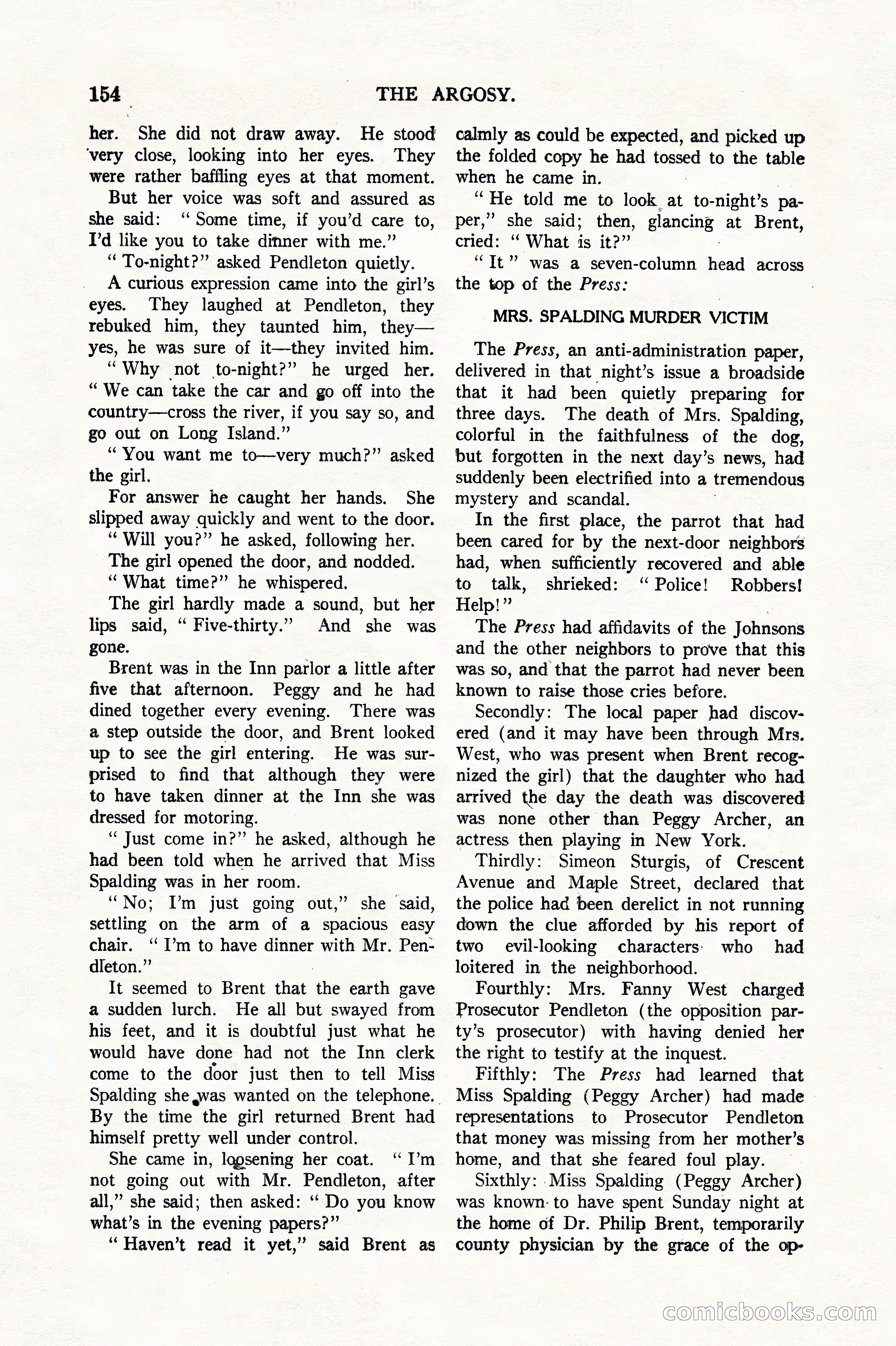 Argosy, Vol. 123, No. 2 — page 20 of 158