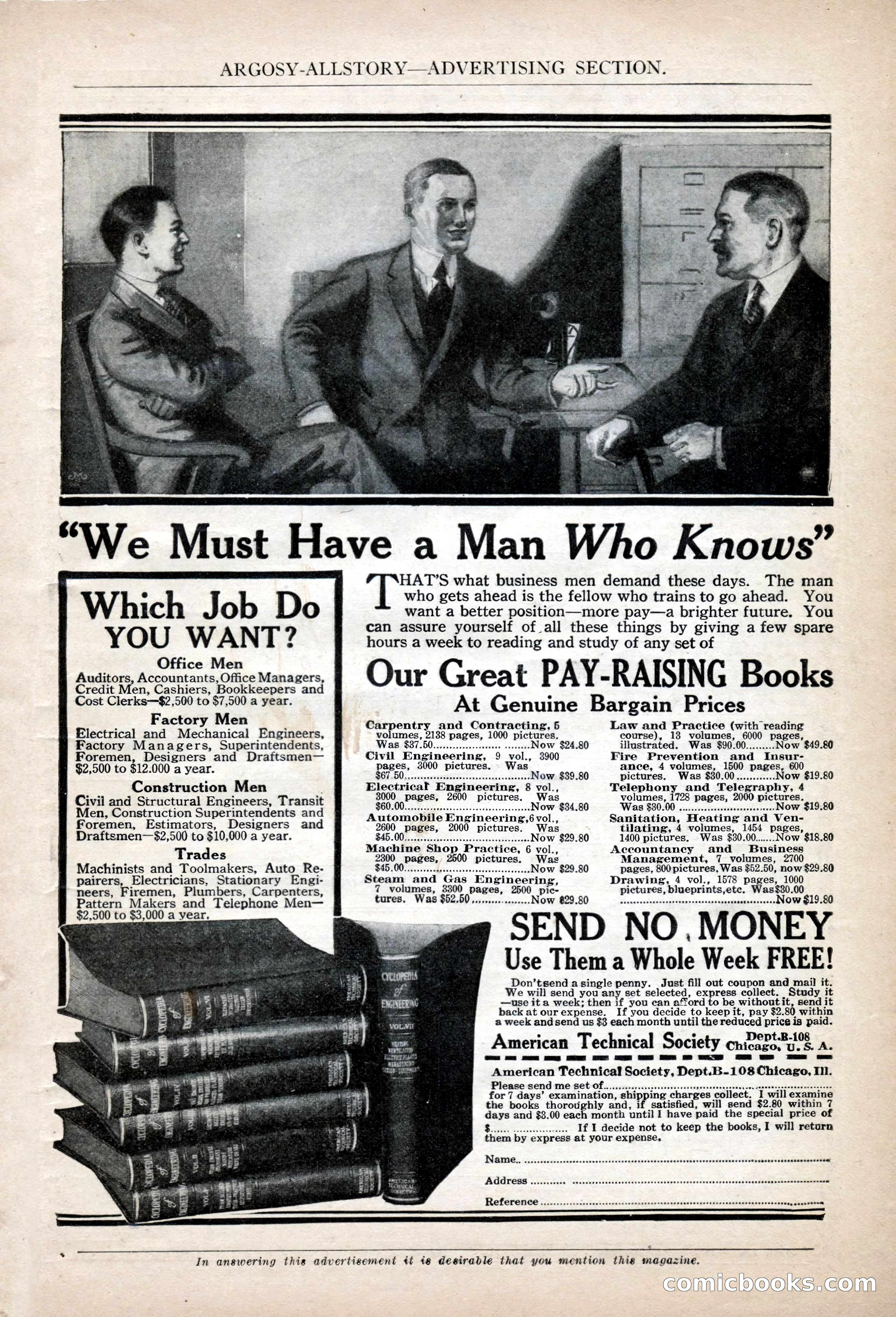 Argosy All-Story Weekly, November 13, 1920 — page 5 of 164