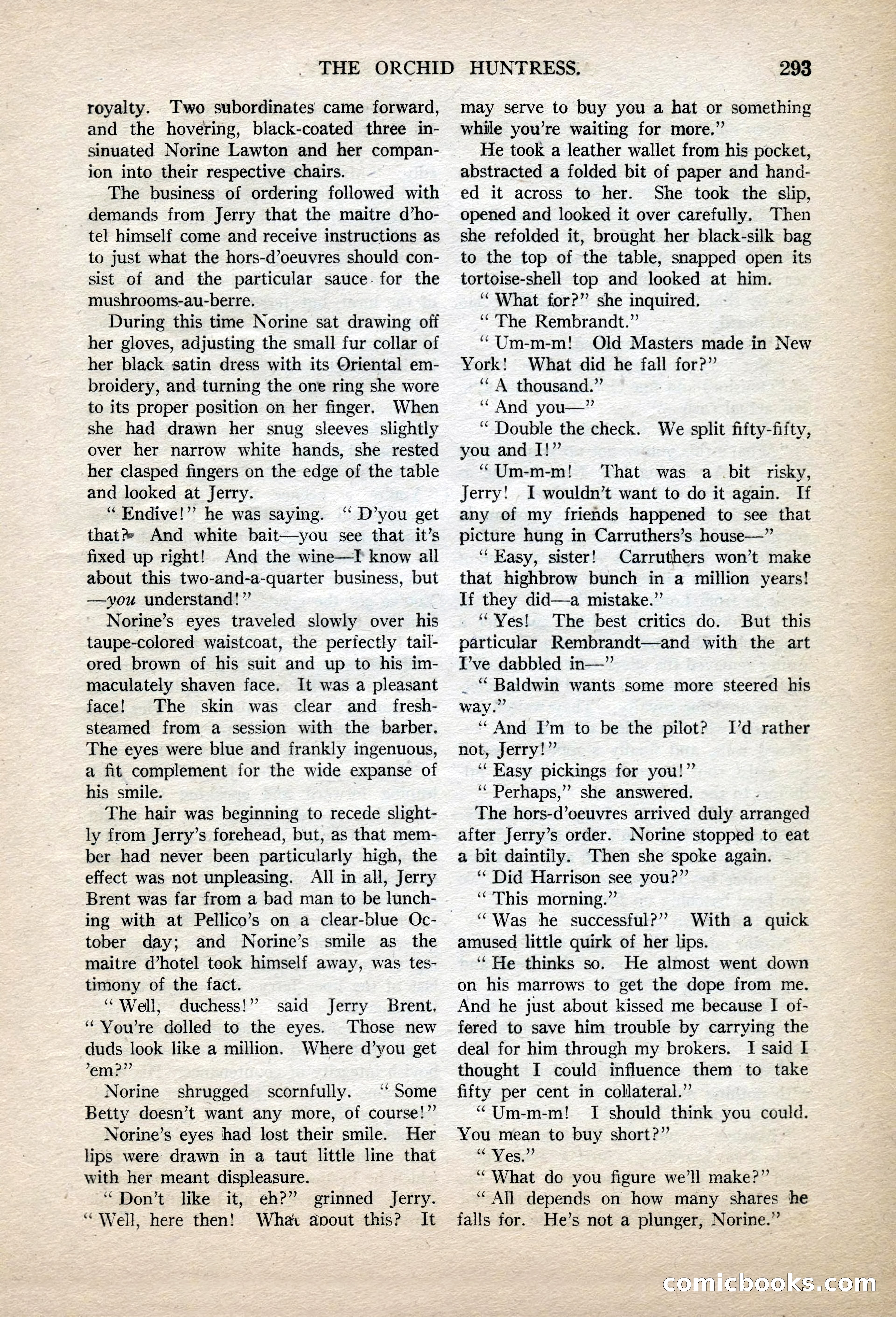 Argosy All-Story Weekly, November 13, 1920 — page 15 of 164