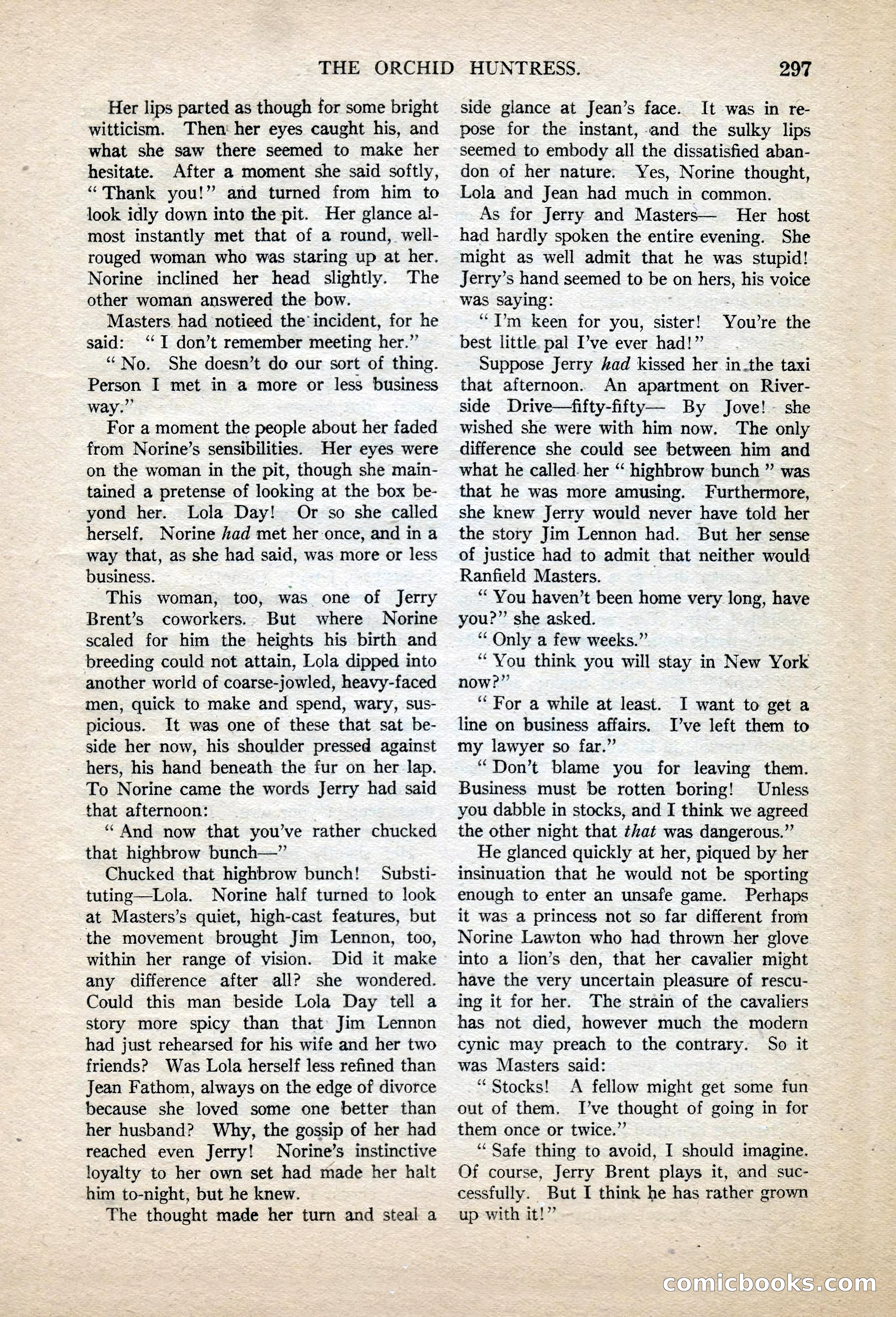 Argosy All-Story Weekly, November 13, 1920 — page 19 of 164