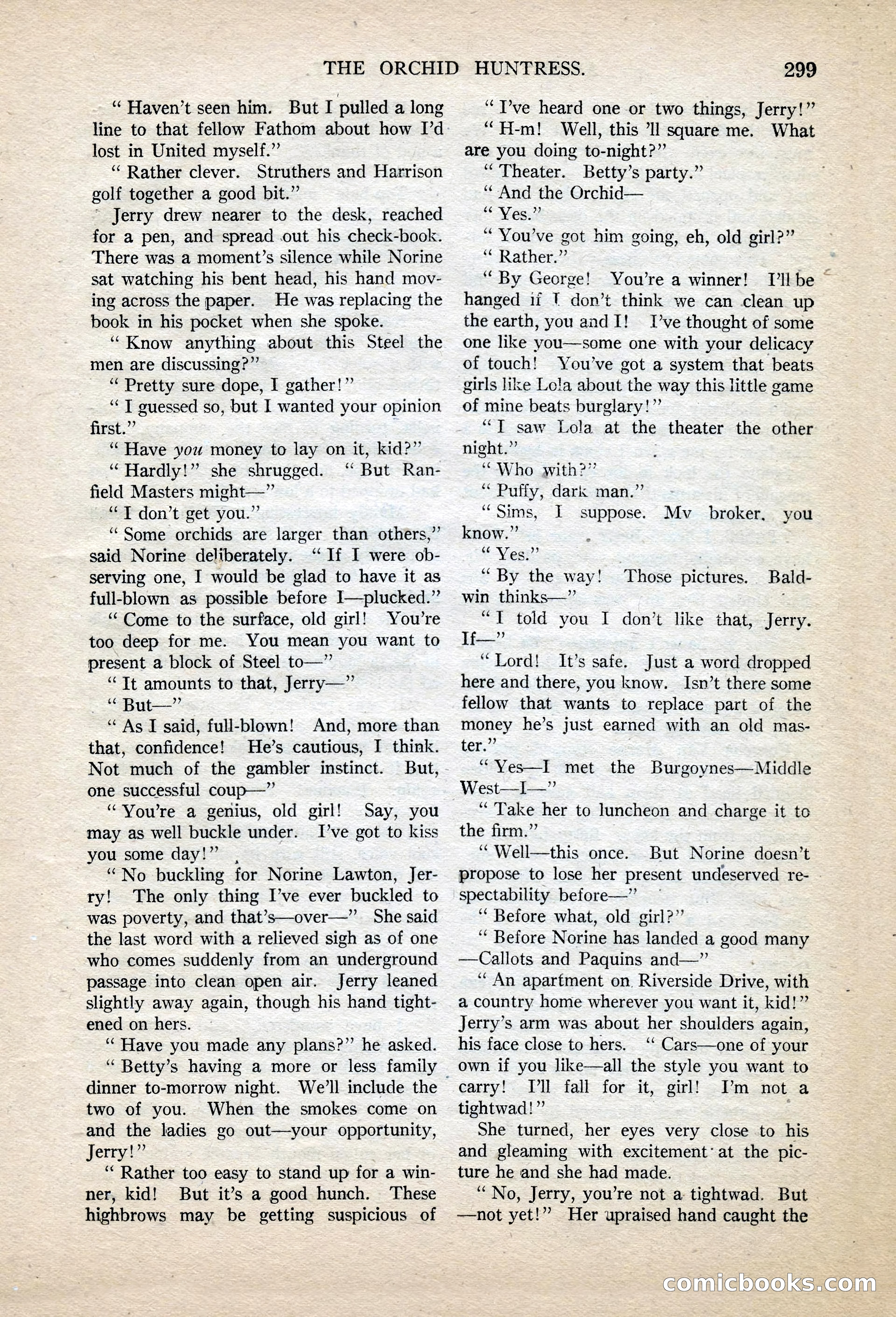 Argosy All-Story Weekly, November 13, 1920 — page 21 of 164