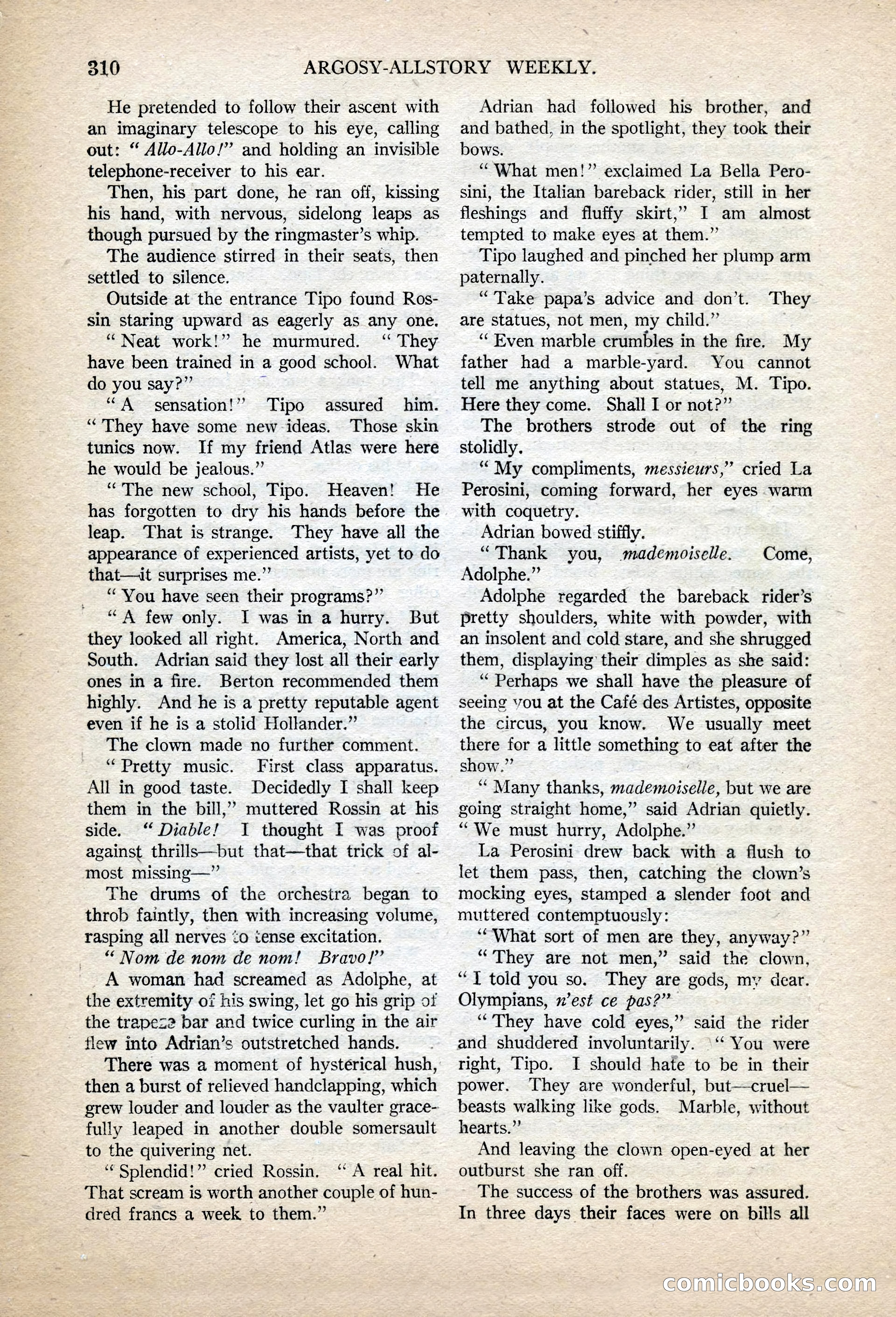 Argosy All-Story Weekly, November 13, 1920 — page 32 of 164