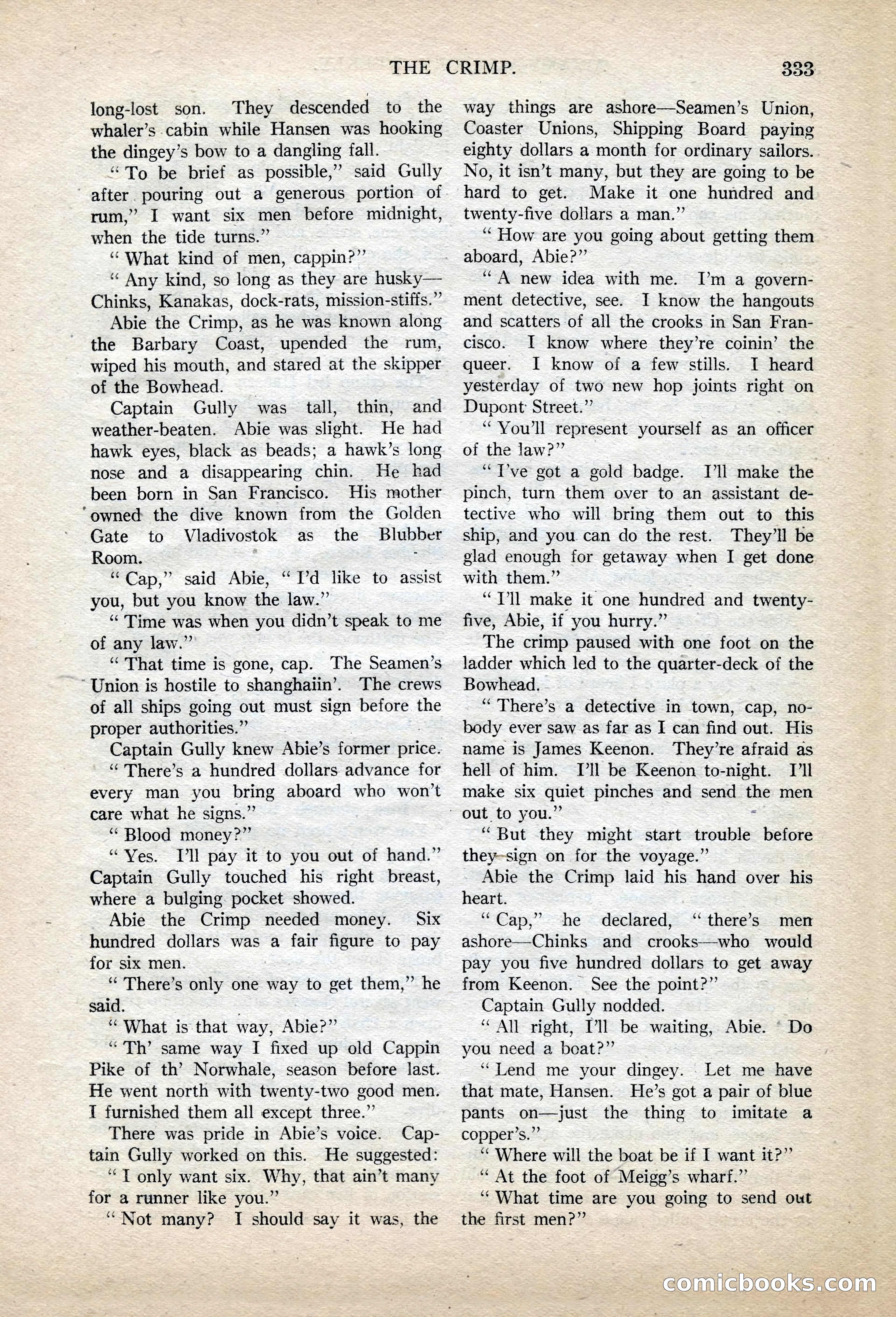 Argosy All-Story Weekly, November 13, 1920 — page 55 of 164