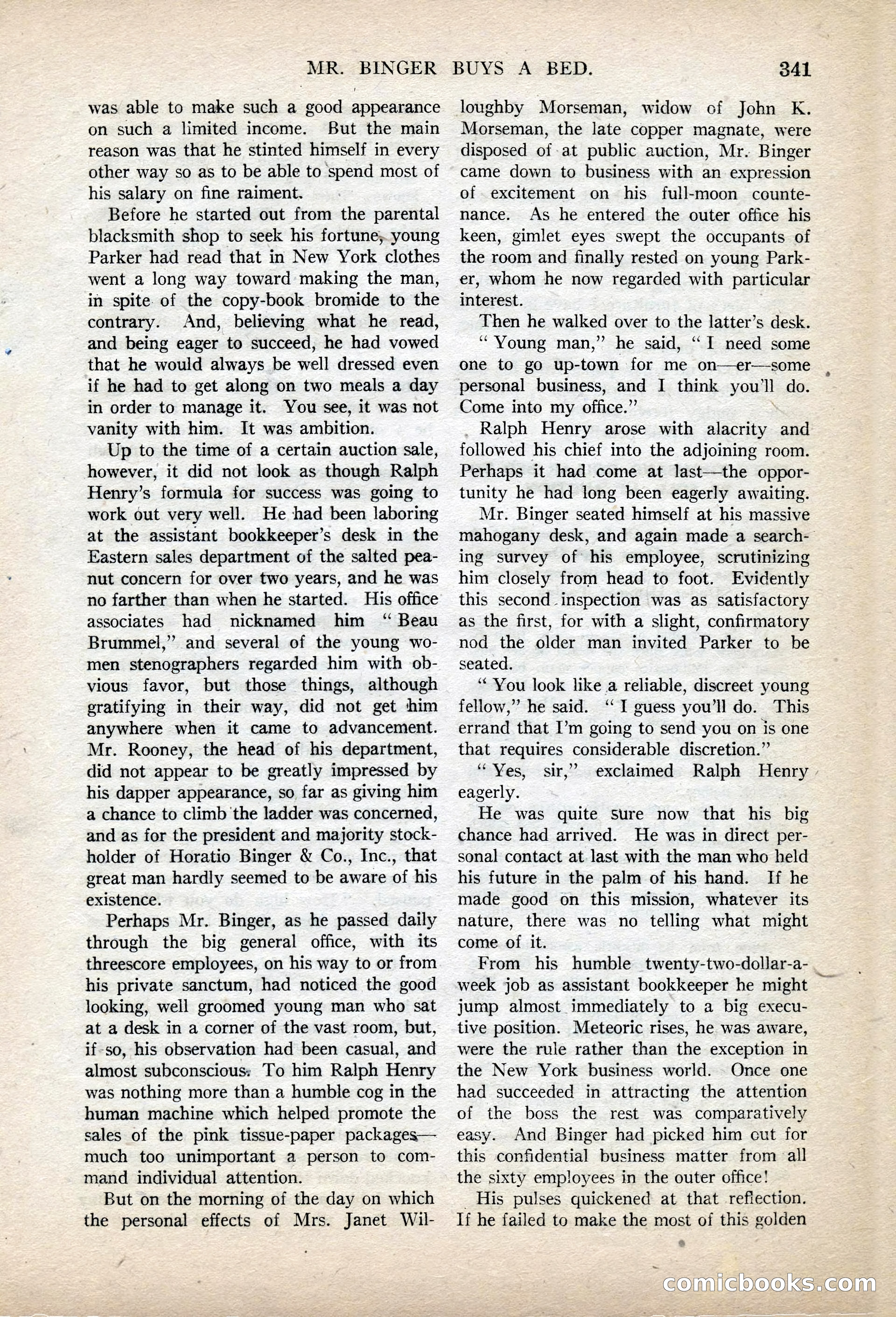 Argosy All-Story Weekly, November 13, 1920 — page 63 of 164