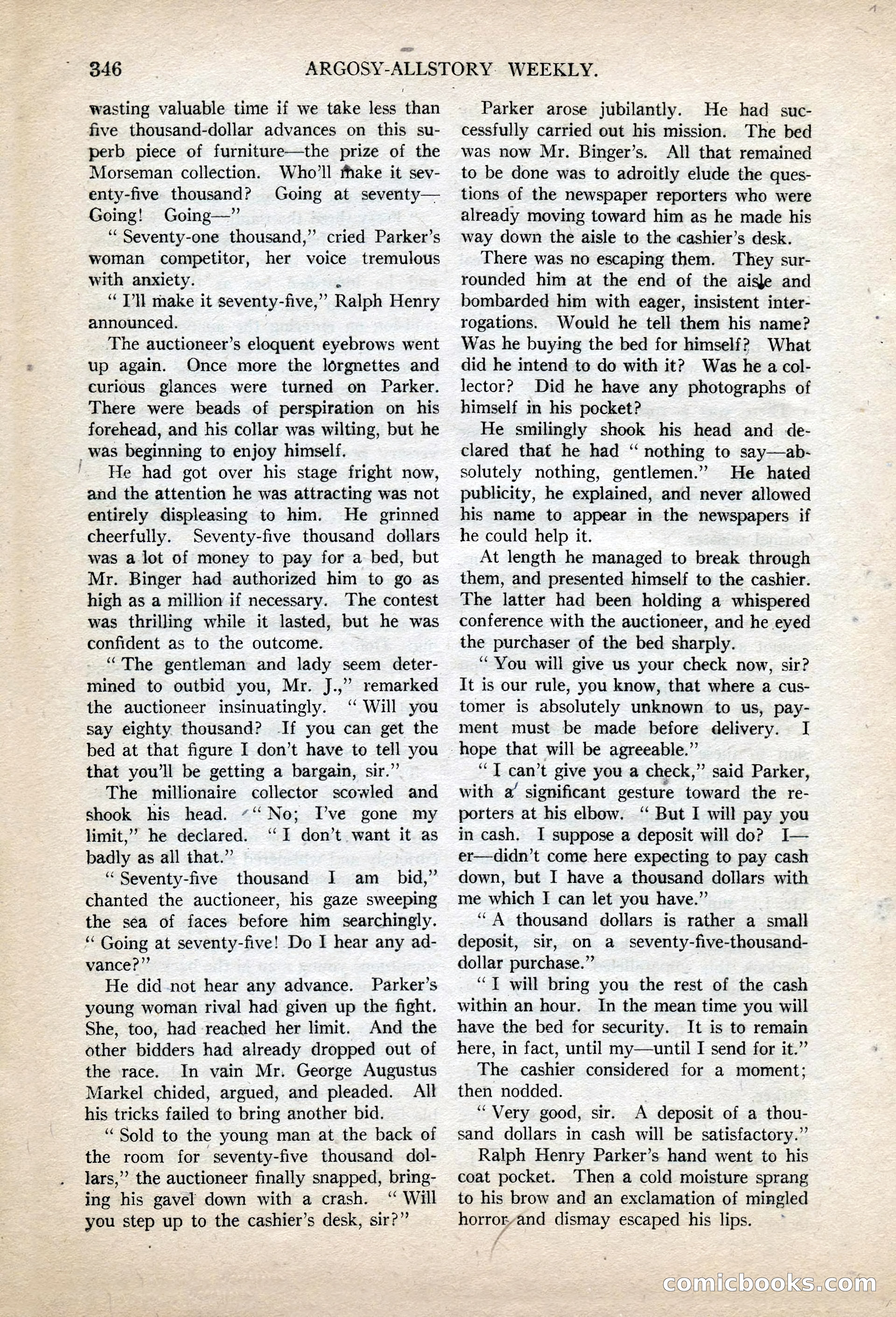 Argosy All-Story Weekly, November 13, 1920 — page 68 of 164