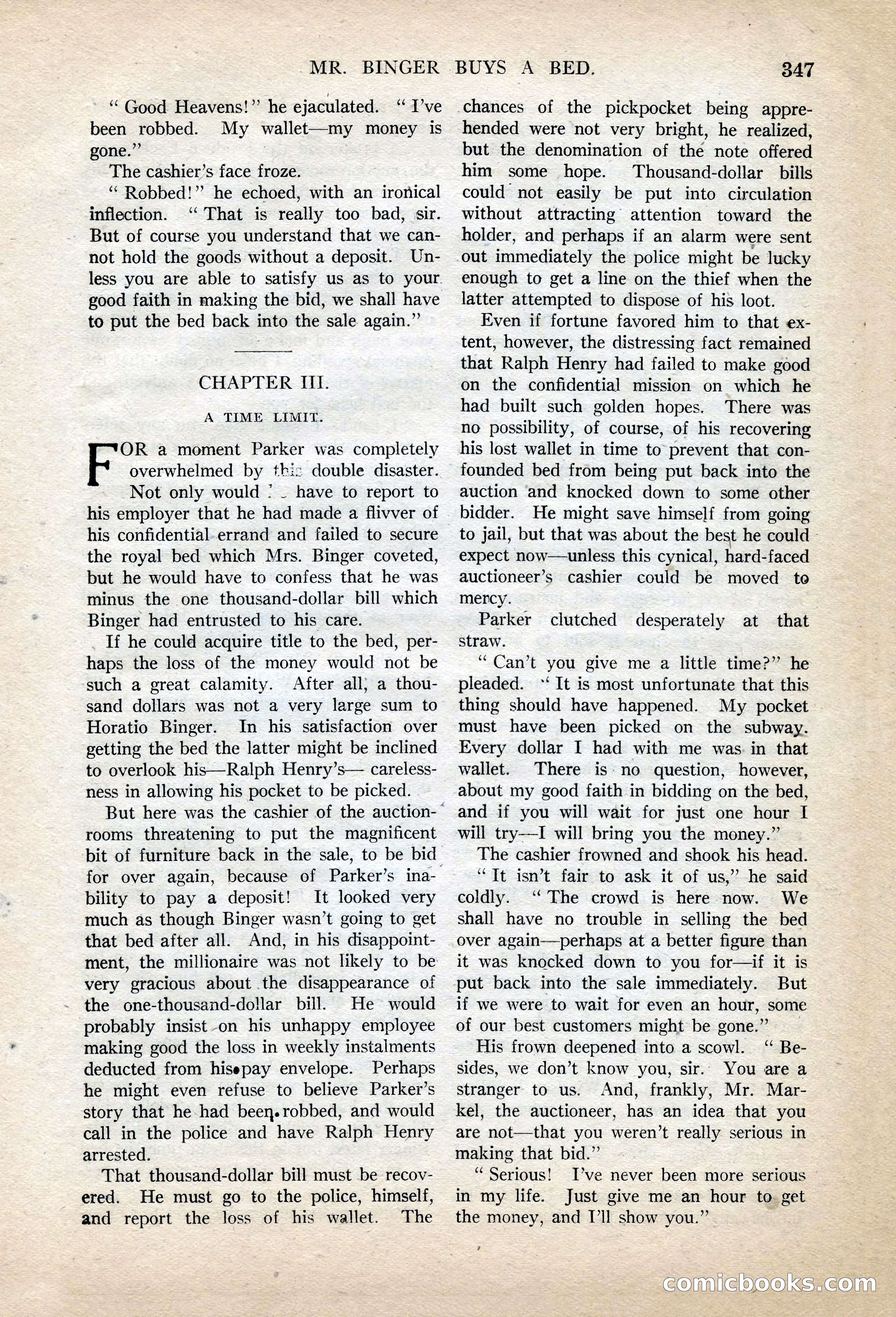 Argosy All-Story Weekly, November 13, 1920 — page 69 of 164
