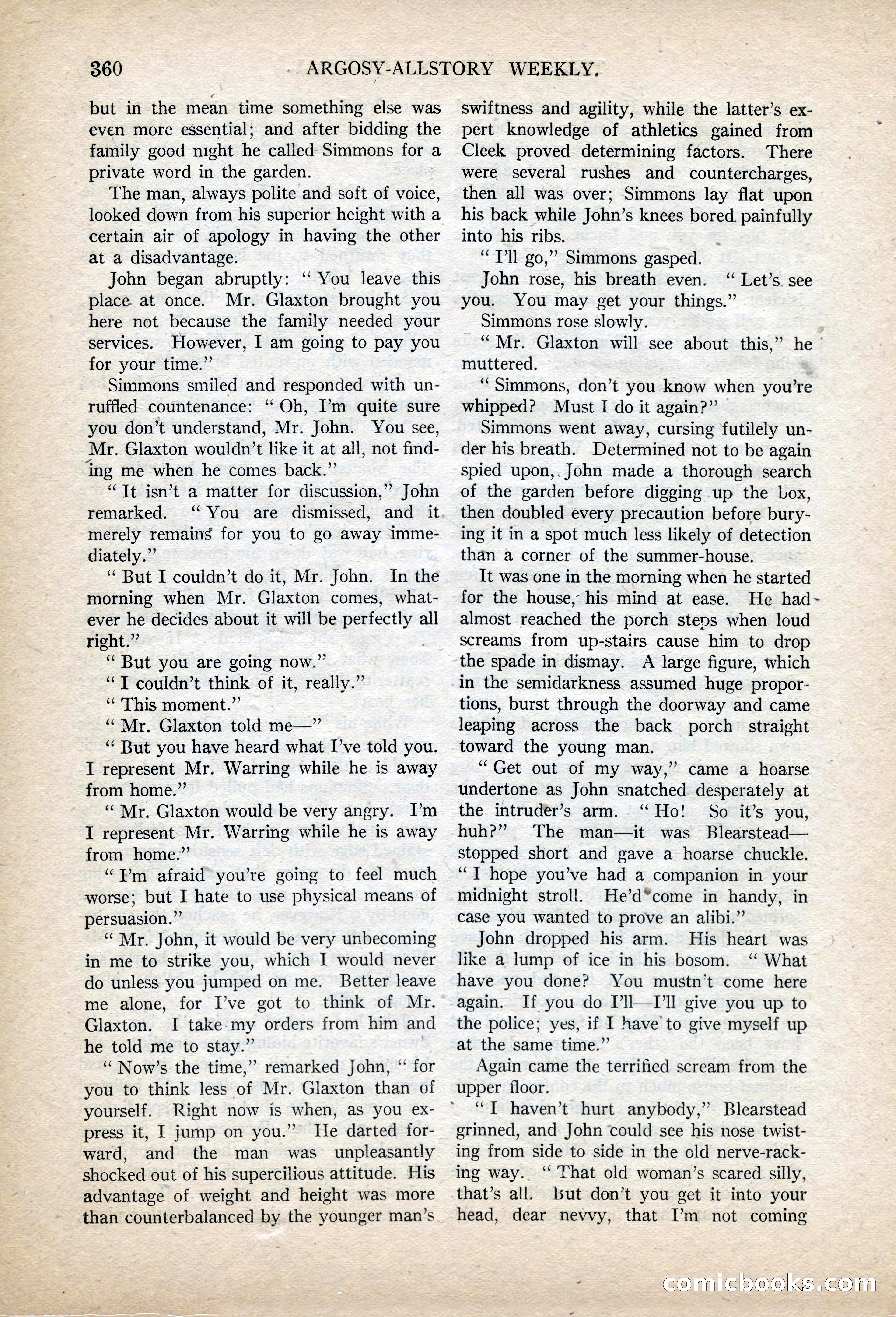 Argosy All-Story Weekly, November 13, 1920 — page 82 of 164