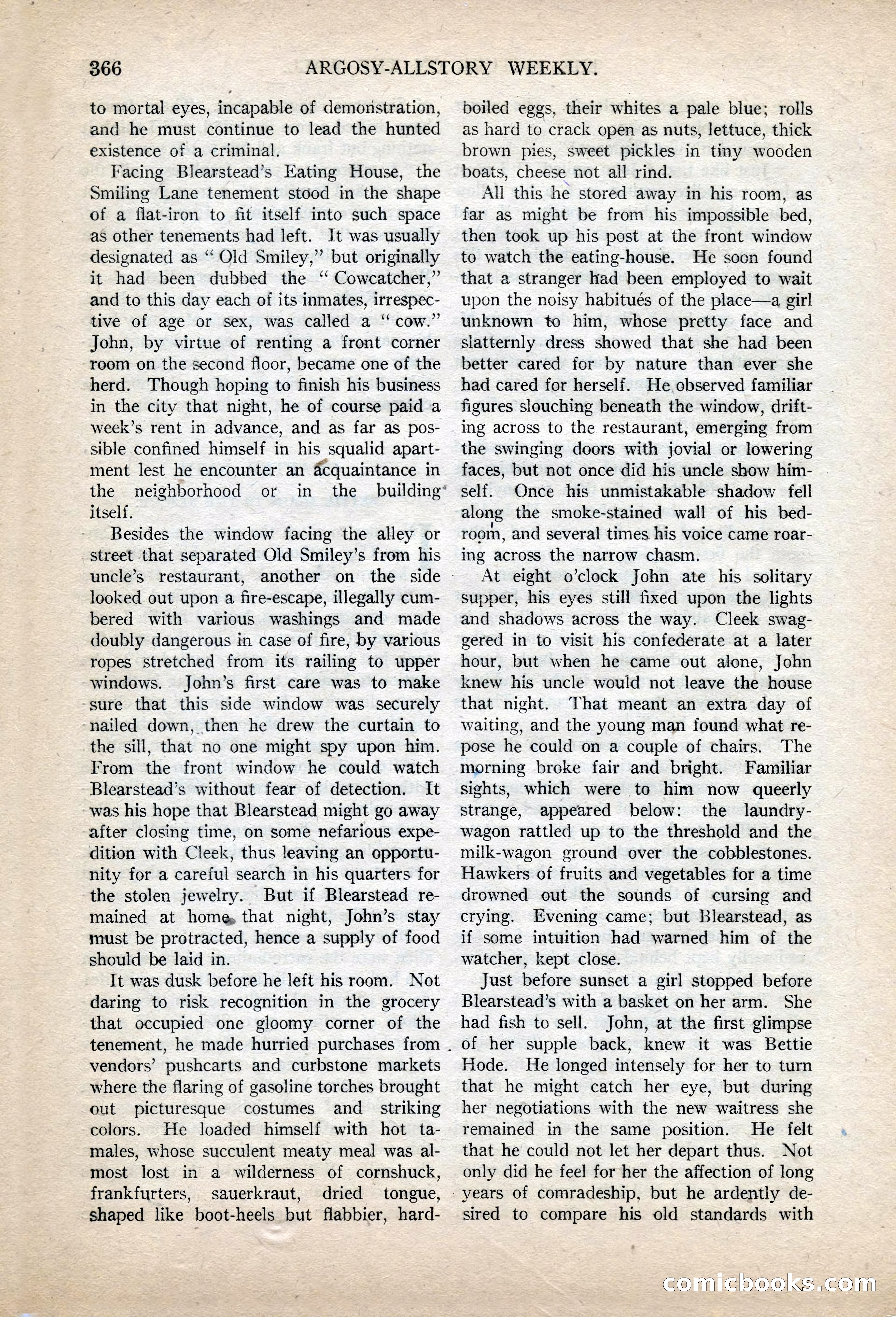 Argosy All-Story Weekly, November 13, 1920 — page 88 of 164