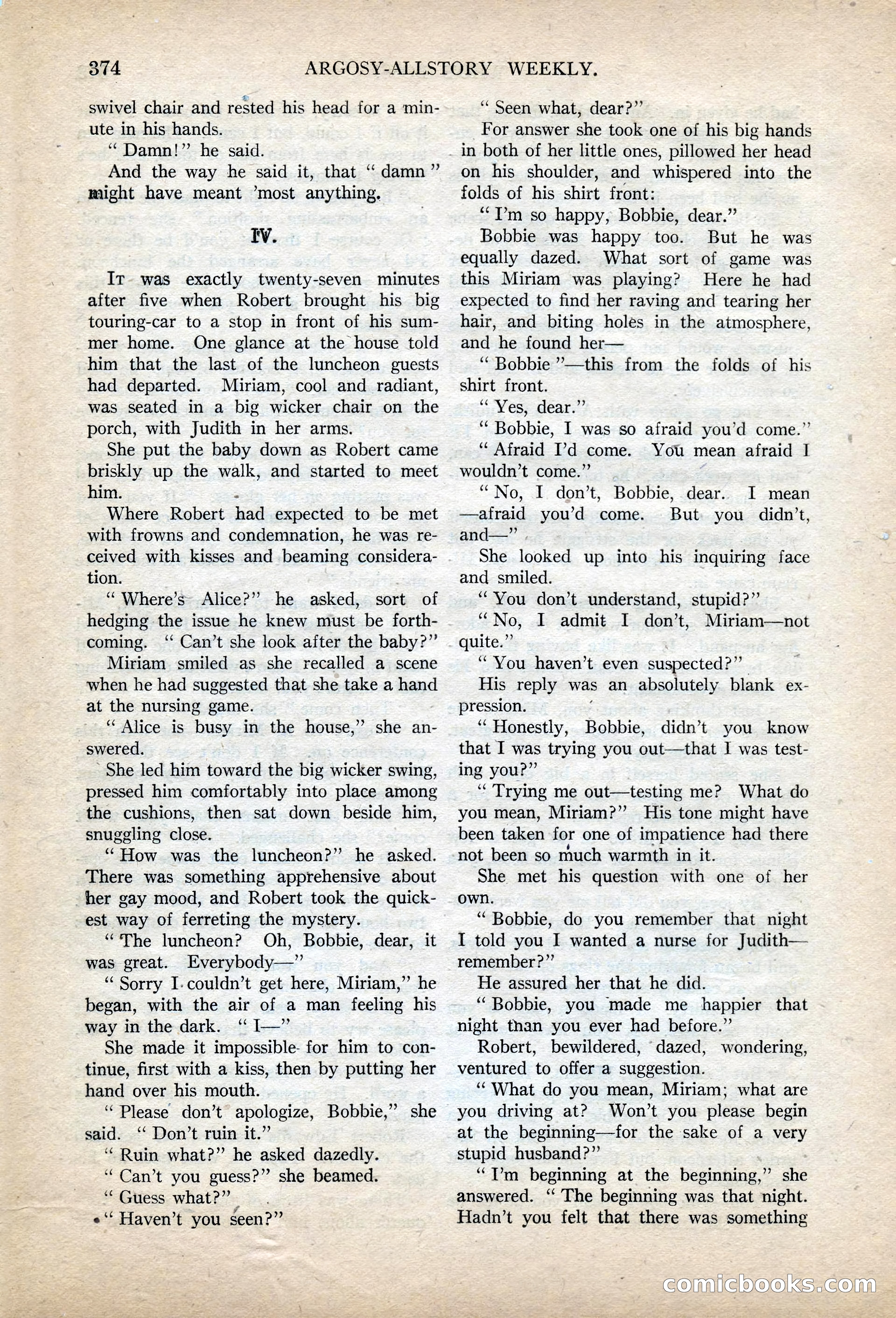 Argosy All-Story Weekly, November 13, 1920 — page 96 of 164
