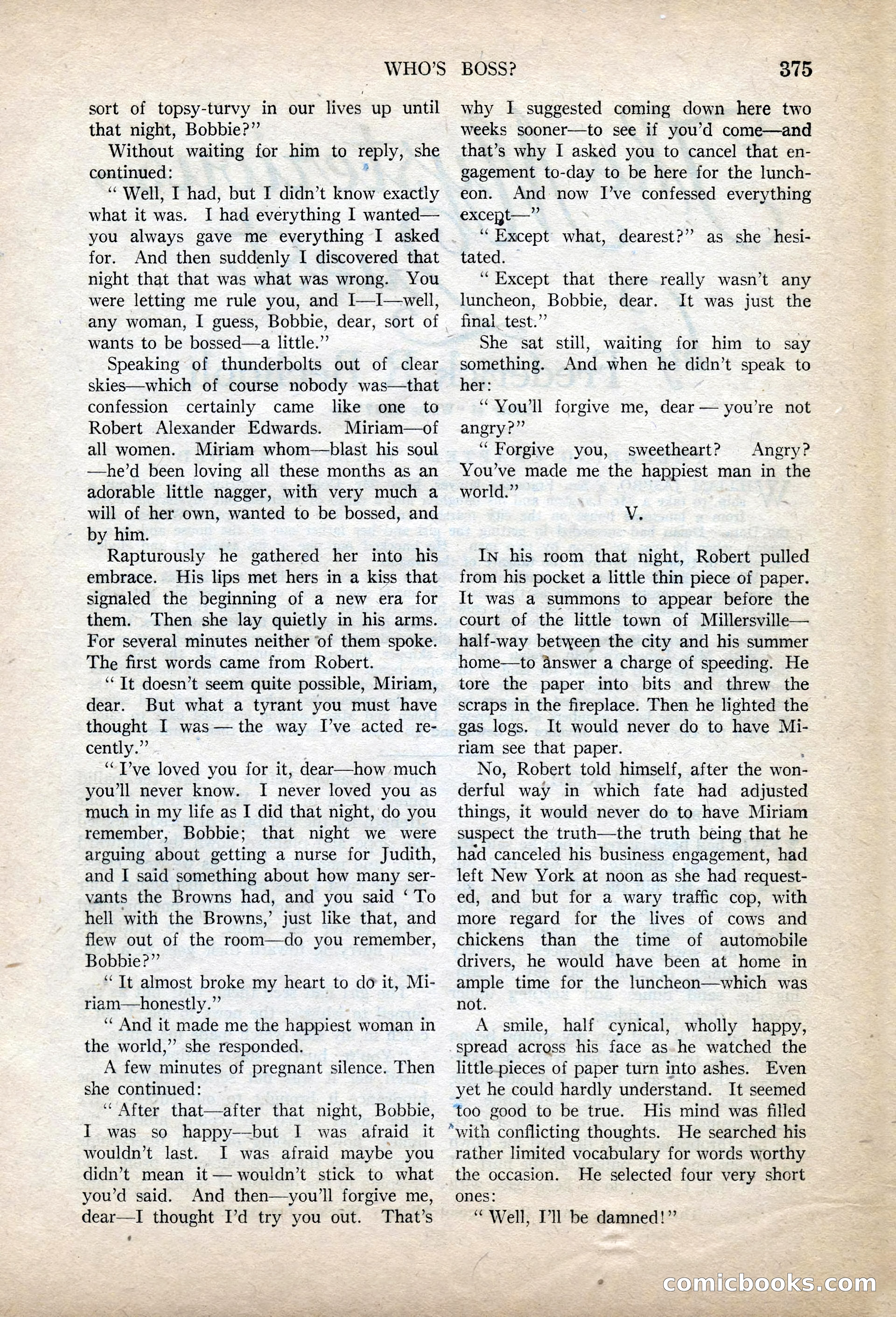Argosy All-Story Weekly, November 13, 1920 — page 97 of 164