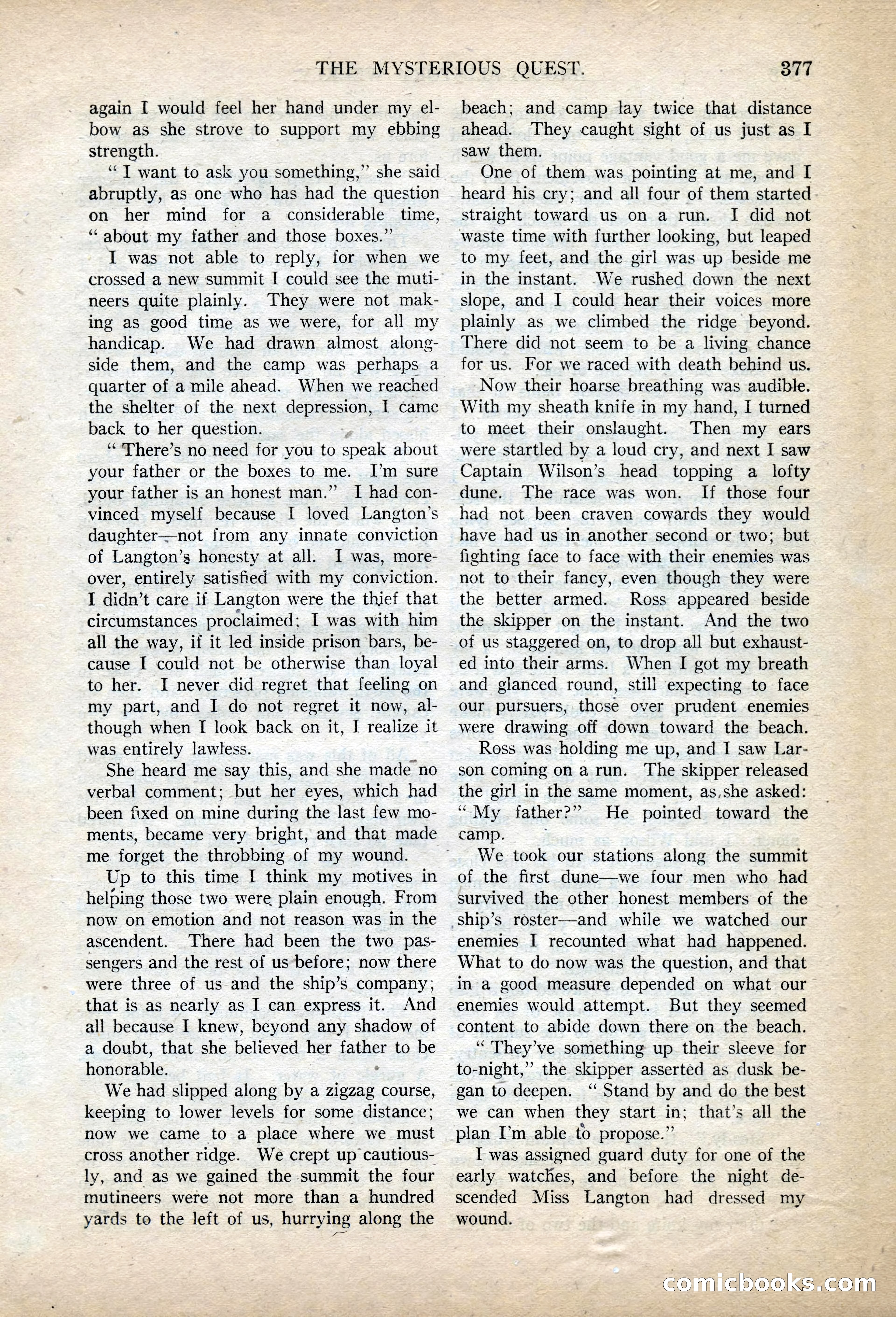 Argosy All-Story Weekly, November 13, 1920 — page 99 of 164