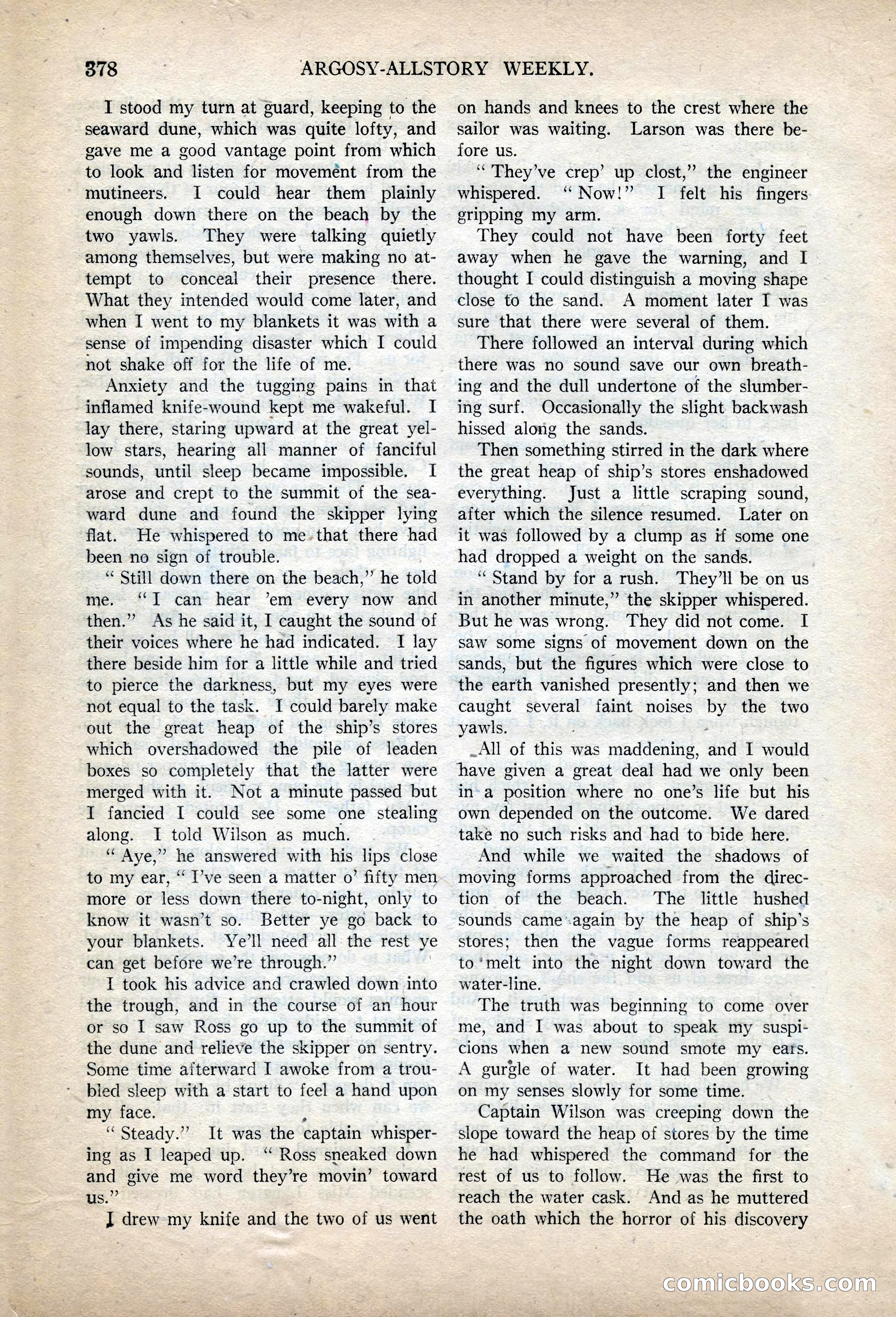Argosy All-Story Weekly, November 13, 1920 — page 100 of 164