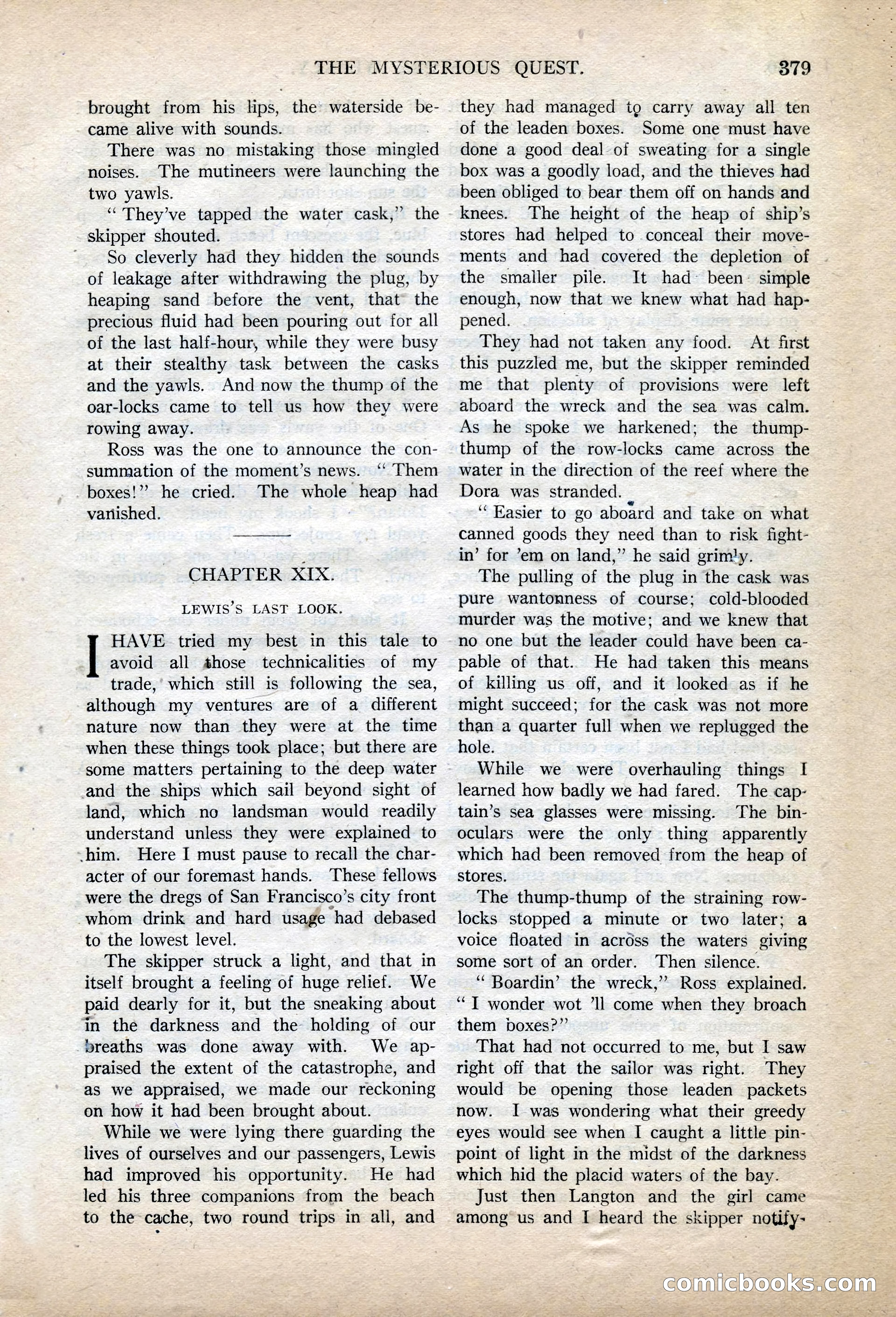 Argosy All-Story Weekly, November 13, 1920 — page 101 of 164