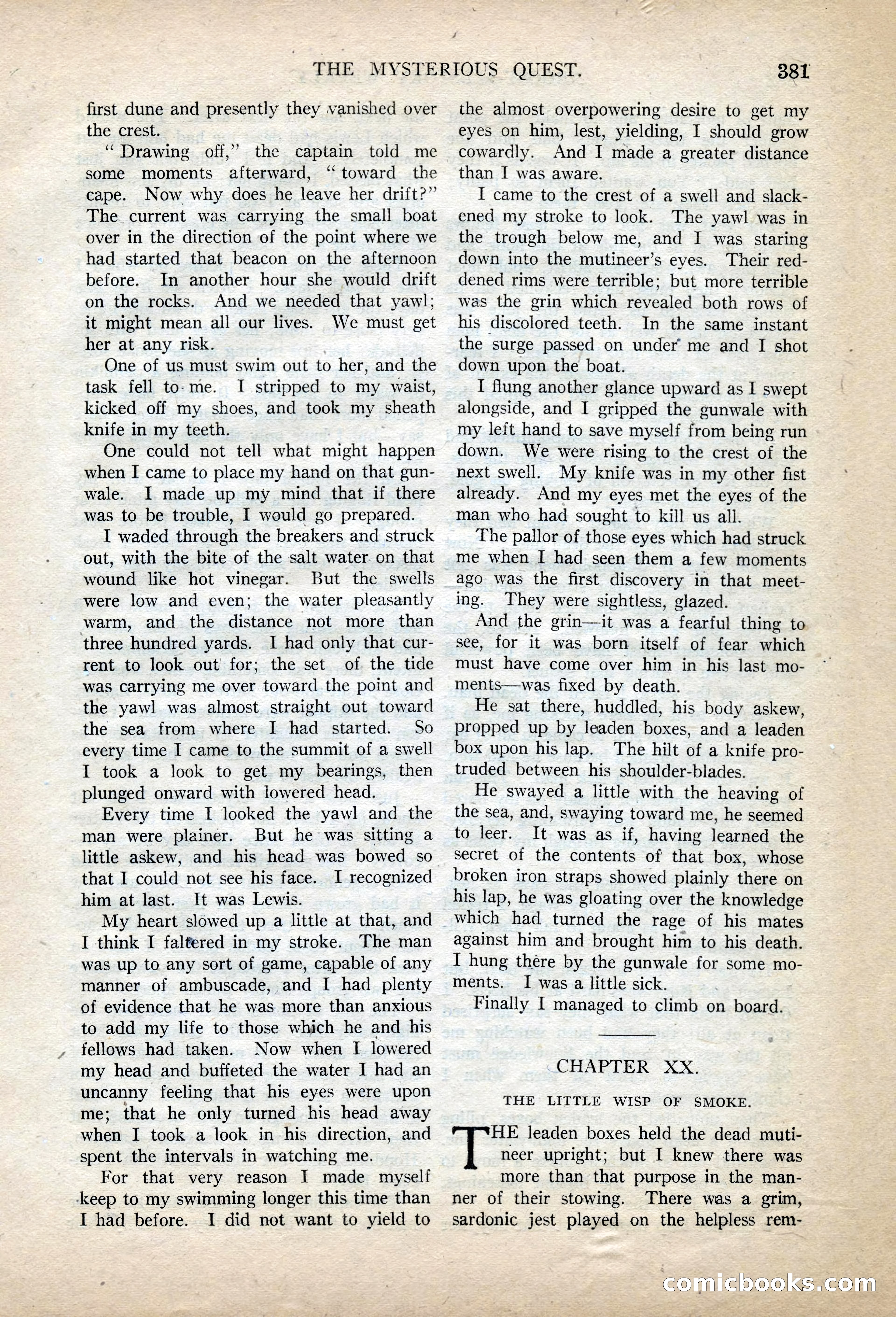 Argosy All-Story Weekly, November 13, 1920 — page 103 of 164