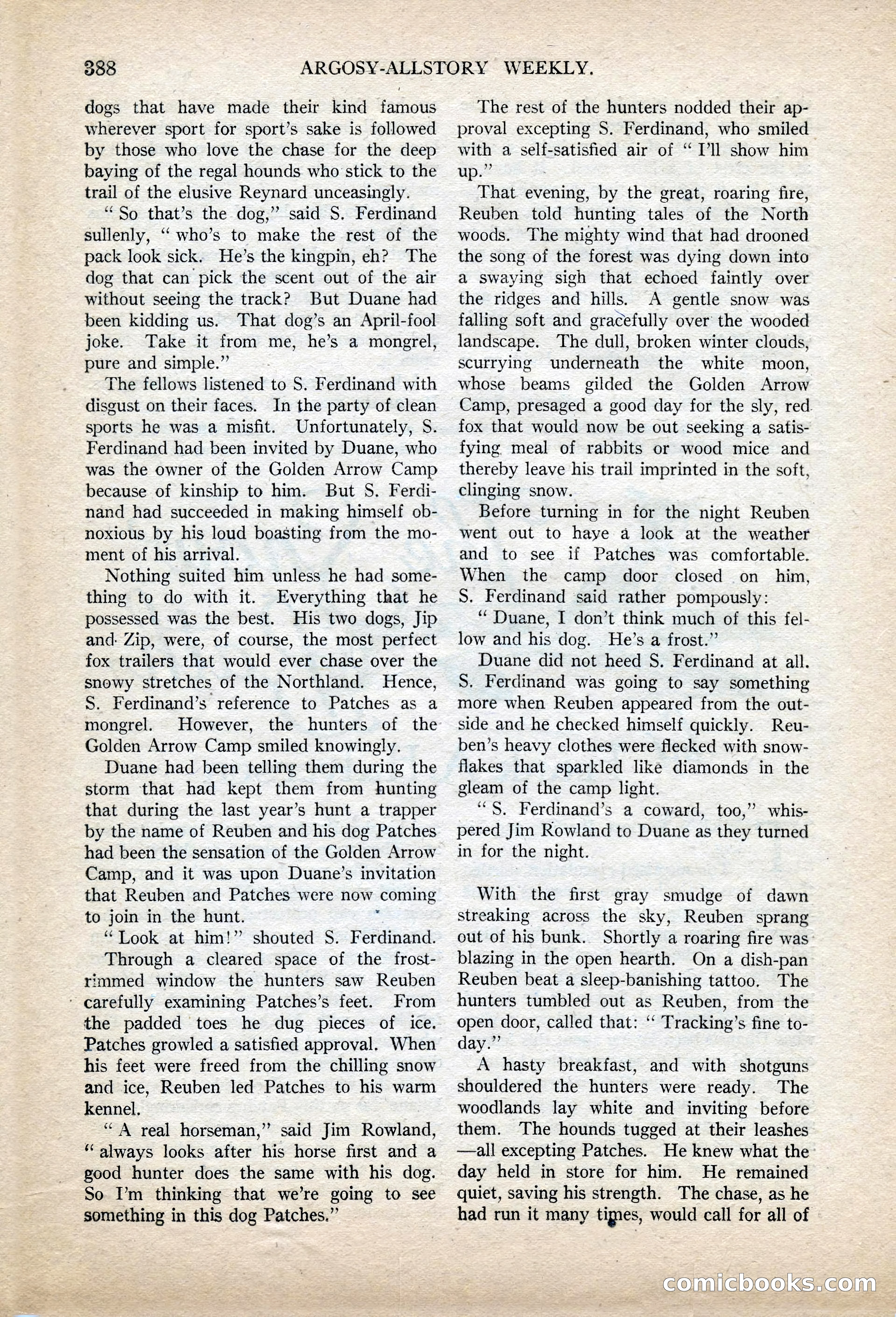 Argosy All-Story Weekly, November 13, 1920 — page 110 of 164