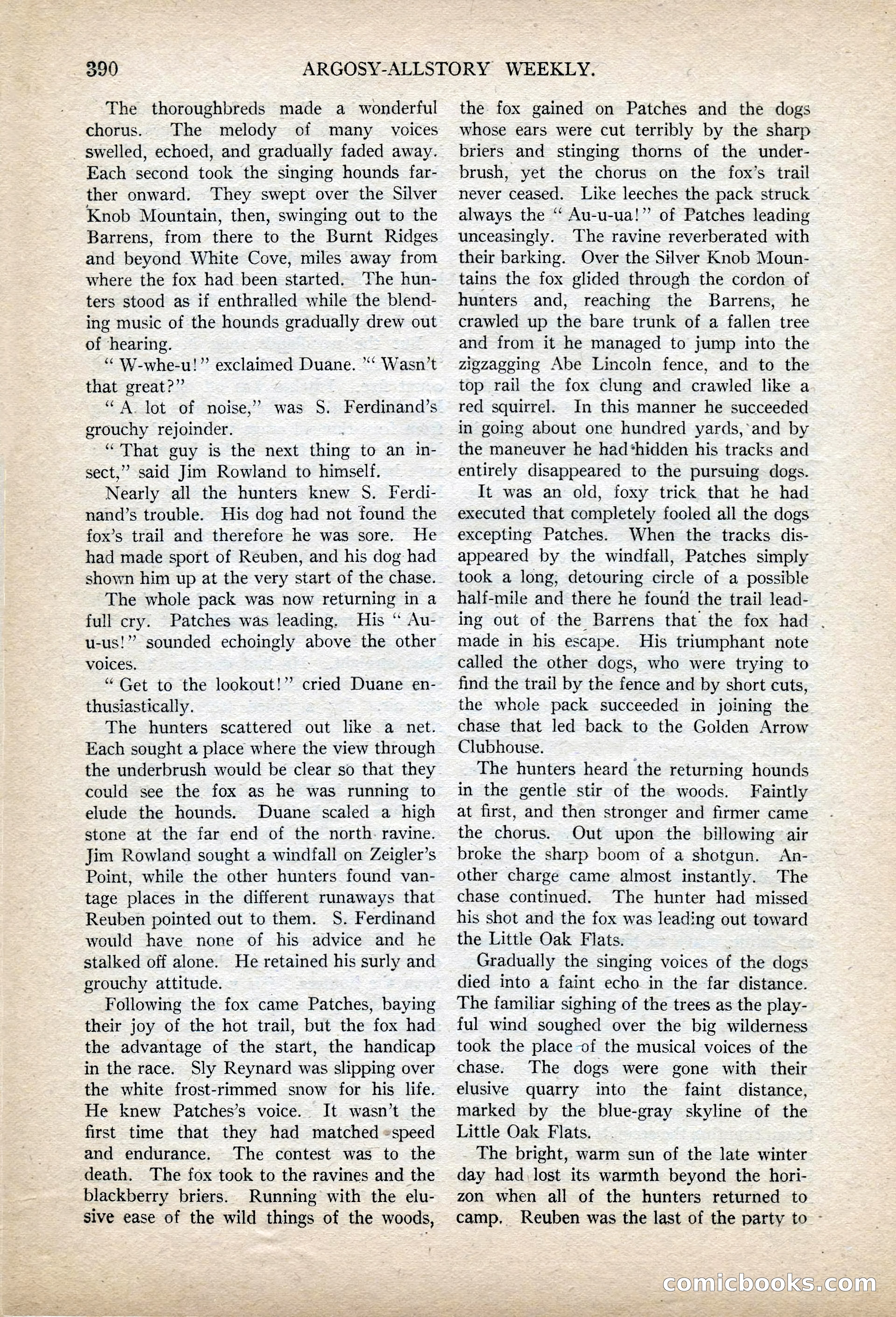 Argosy All-Story Weekly, November 13, 1920 — page 112 of 164