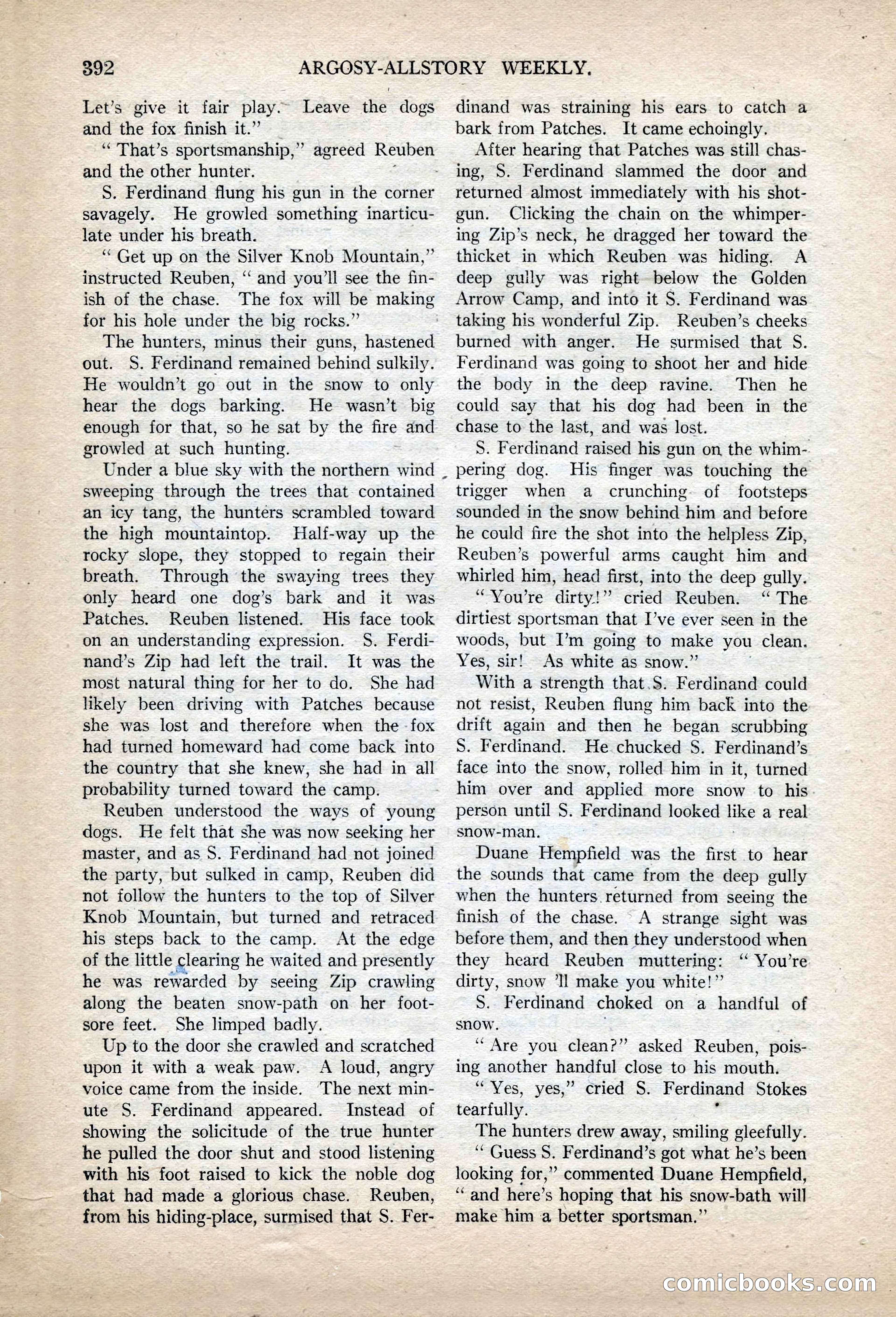 Argosy All-Story Weekly, November 13, 1920 — page 114 of 164