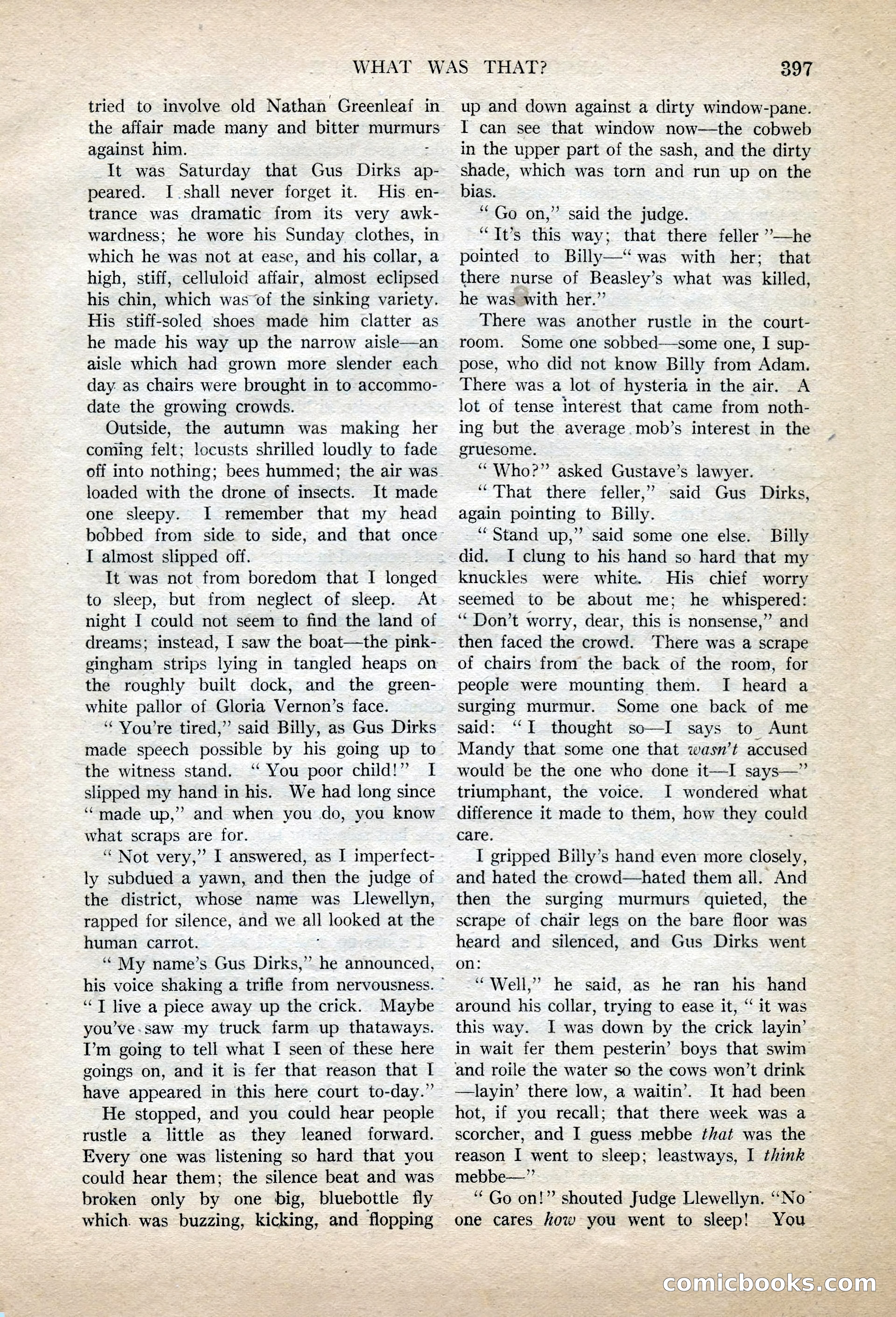 Argosy All-Story Weekly, November 13, 1920 — page 119 of 164