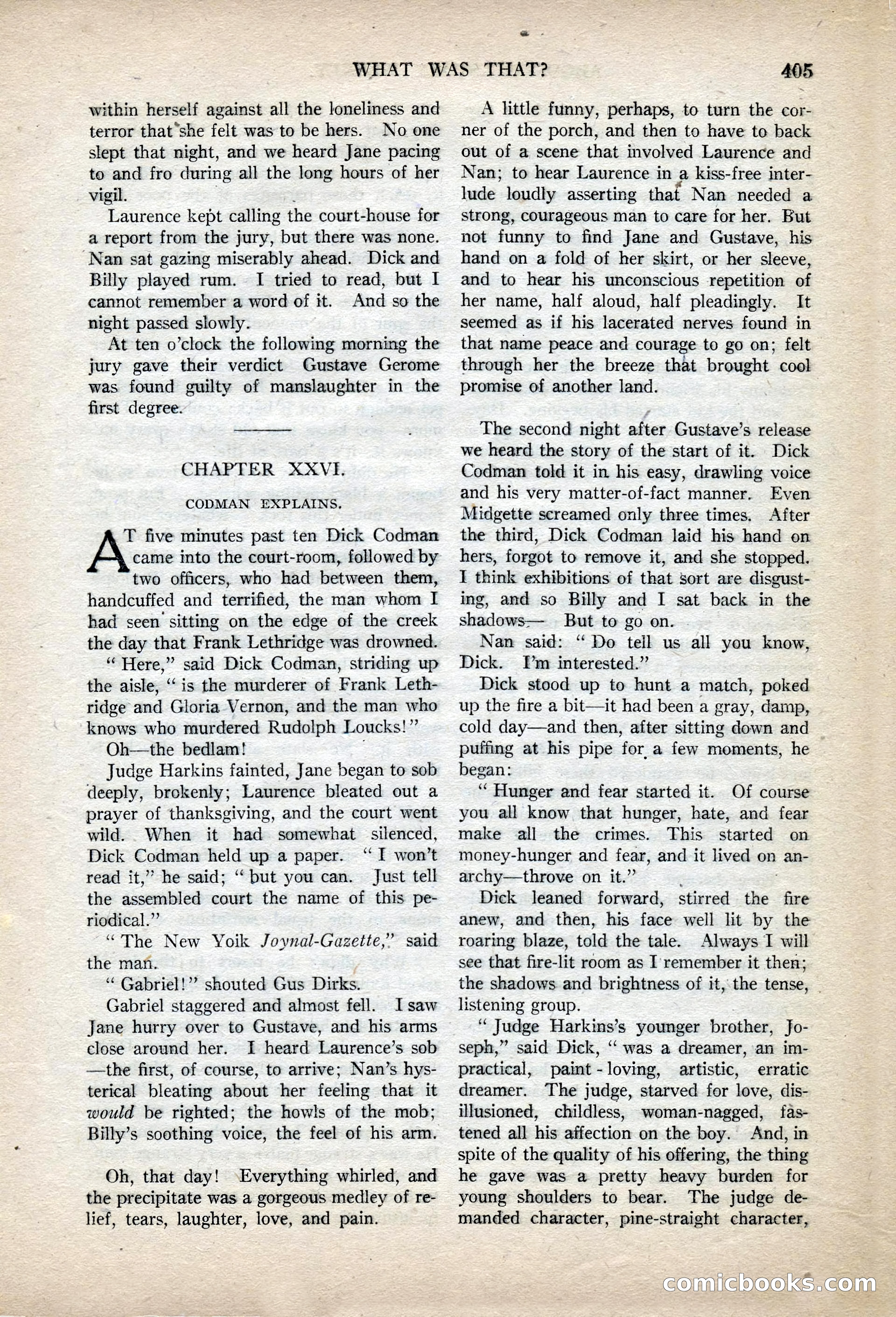 Argosy All-Story Weekly, November 13, 1920 — page 127 of 164