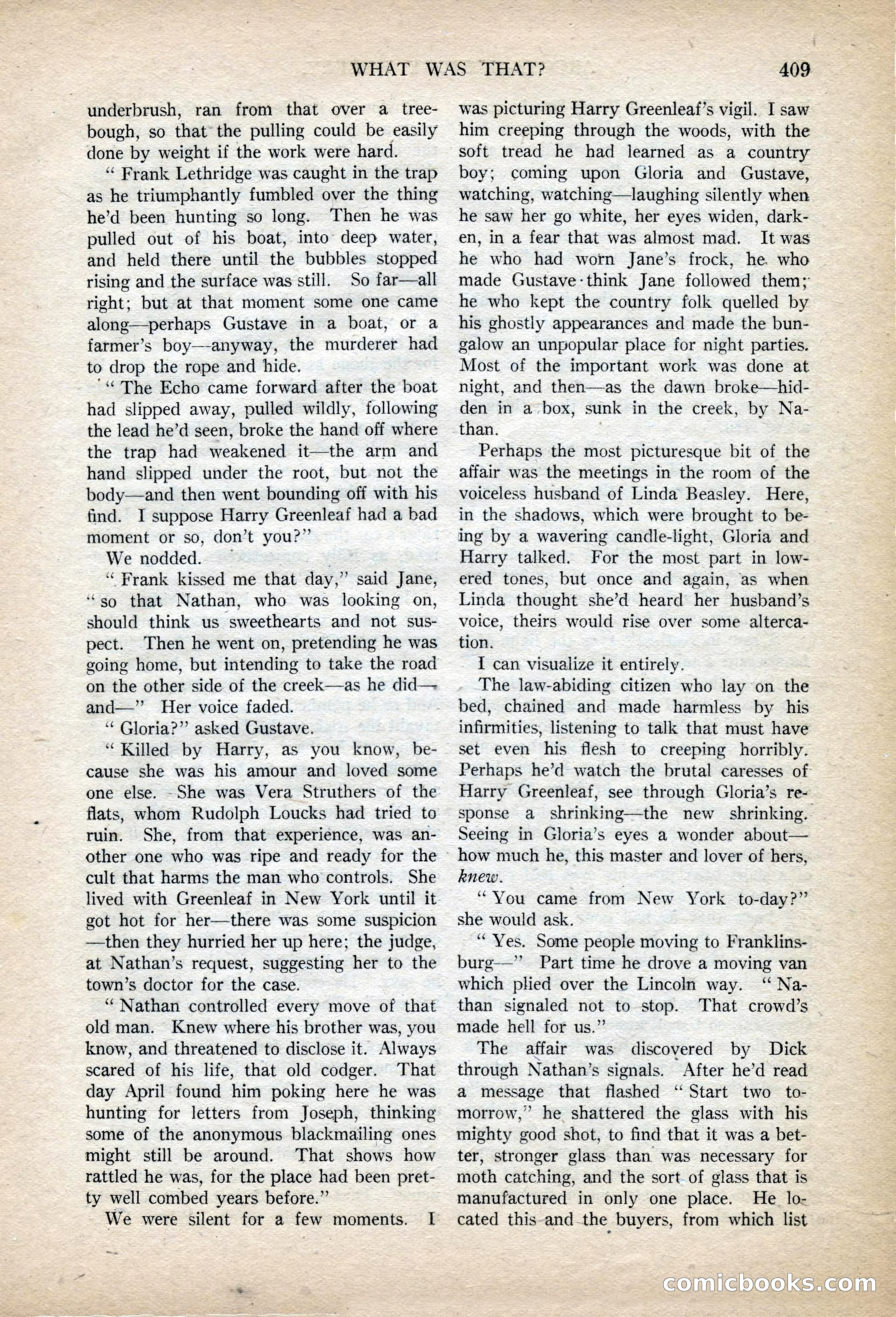 Argosy All-Story Weekly, November 13, 1920 — page 131 of 164