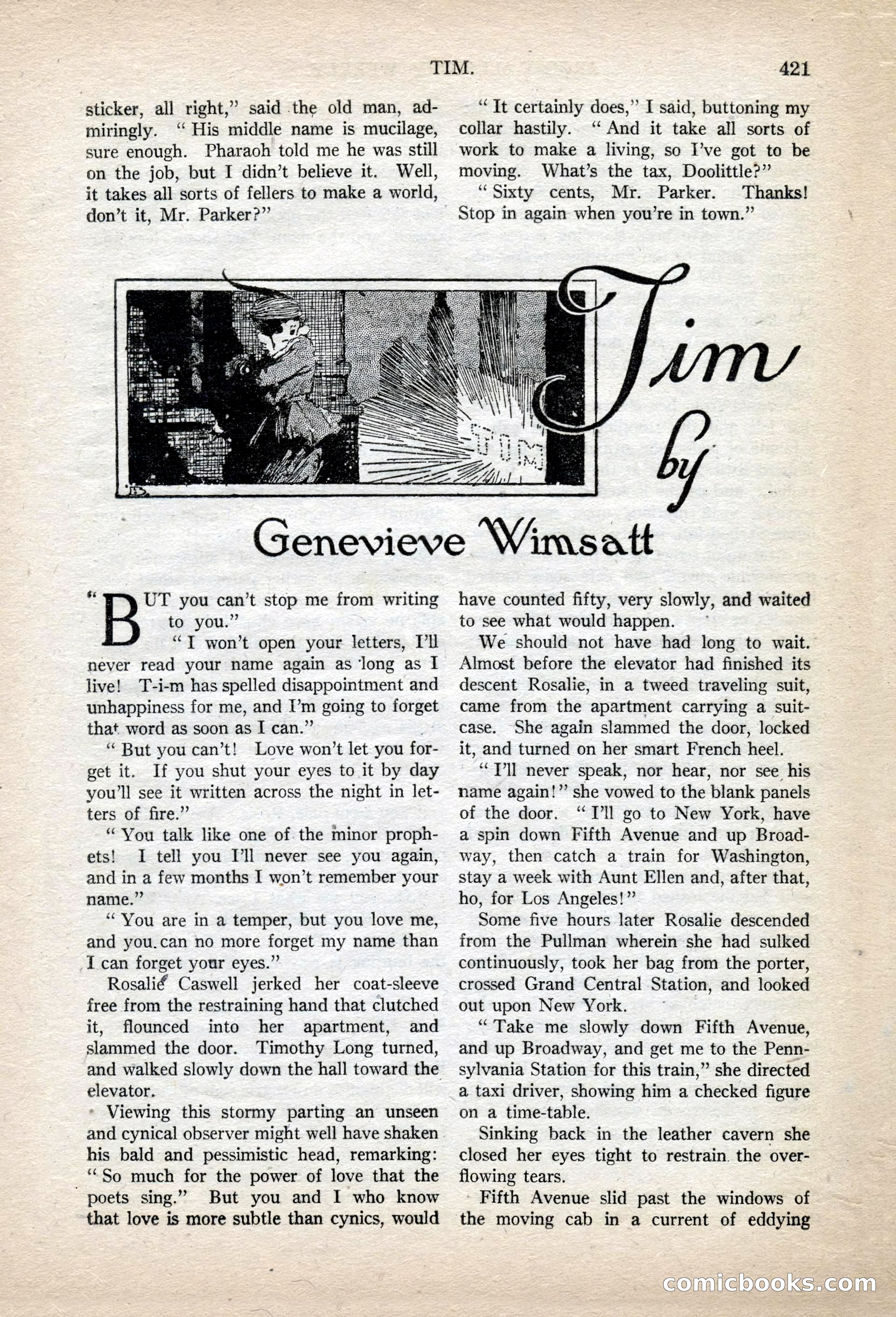 Argosy All-Story Weekly, November 13, 1920 — page 143 of 164