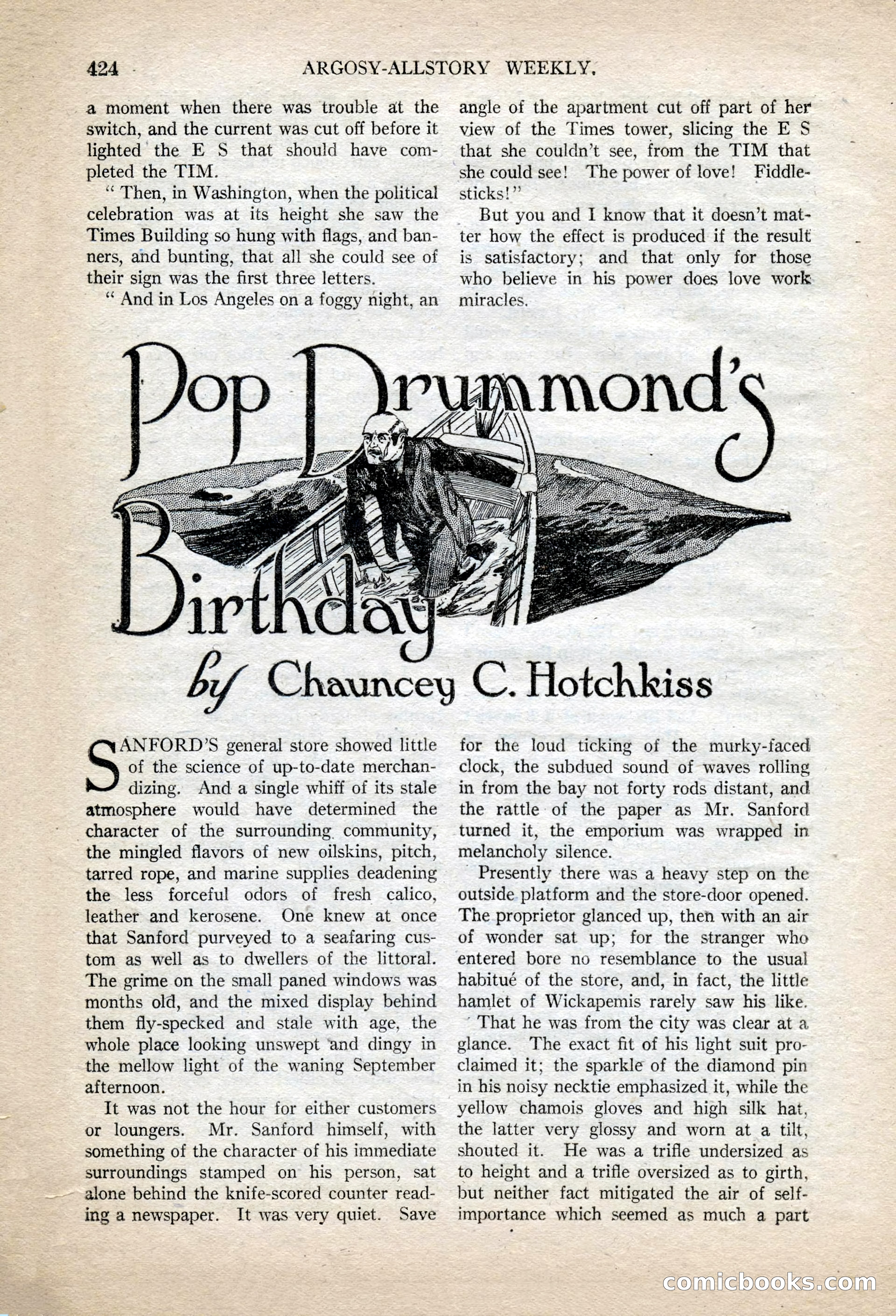 Argosy All-Story Weekly, November 13, 1920 — page 146 of 164