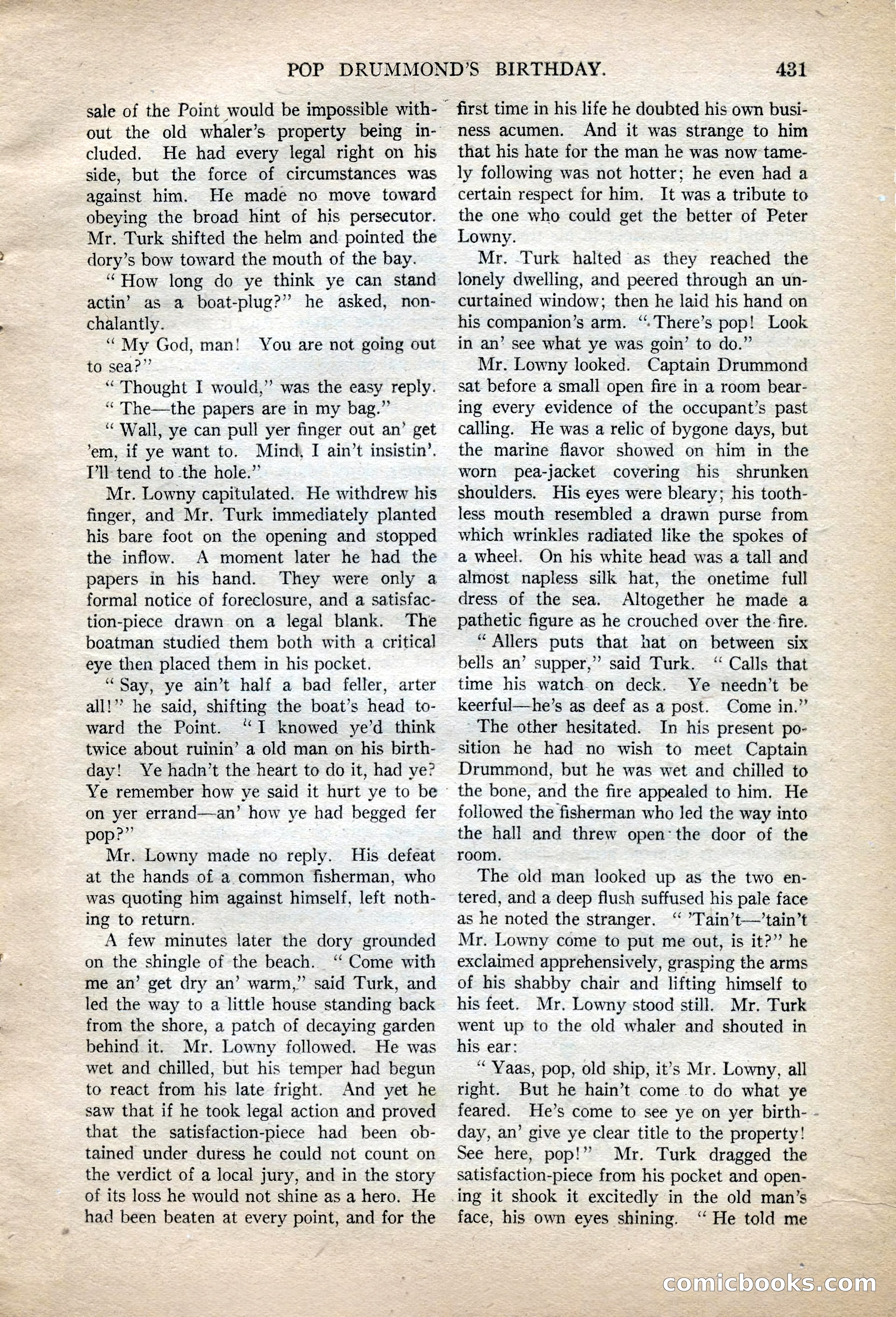 Argosy All-Story Weekly, November 13, 1920 — page 153 of 164