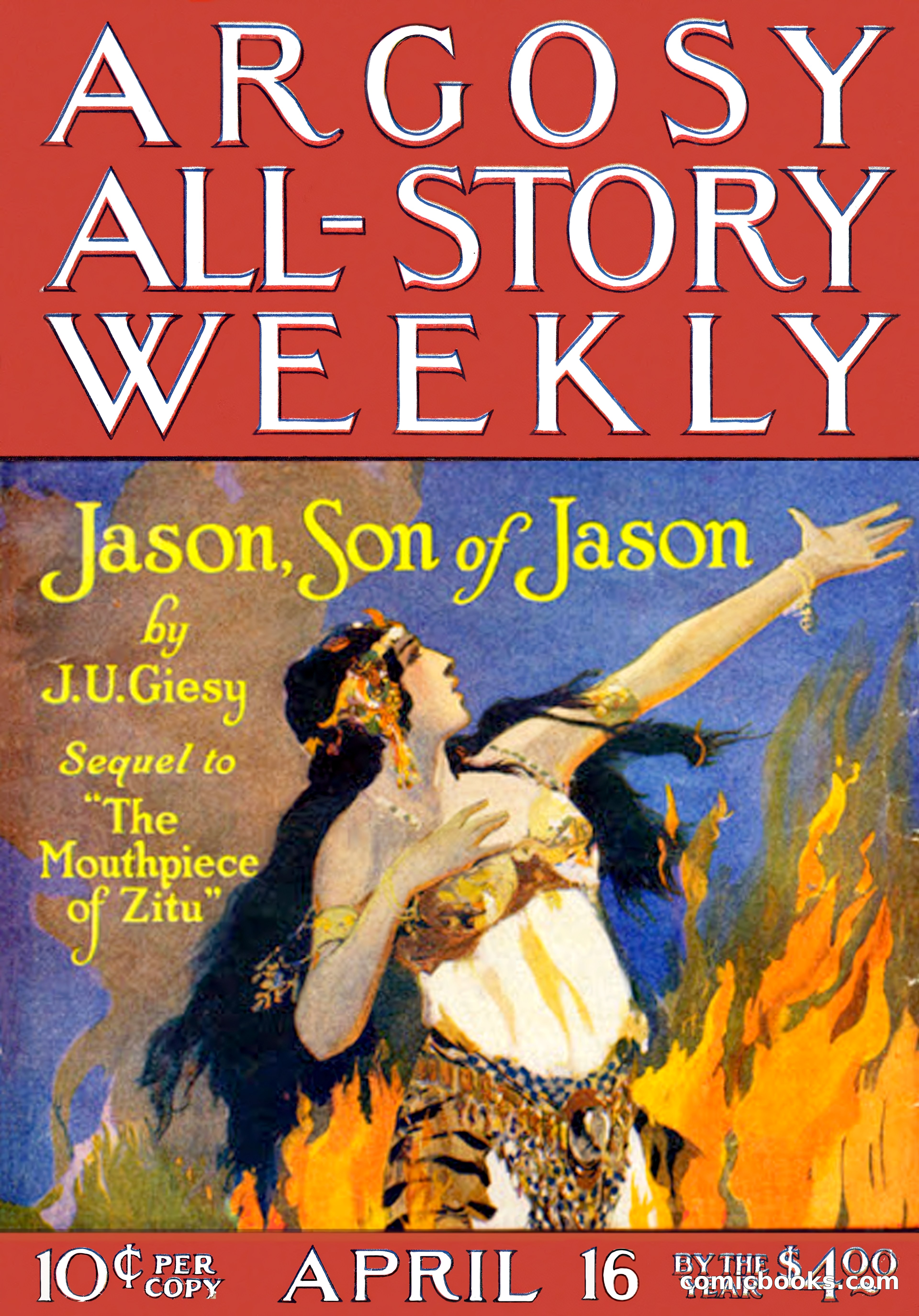 Argosy All-Story Weekly, April 16, 1921