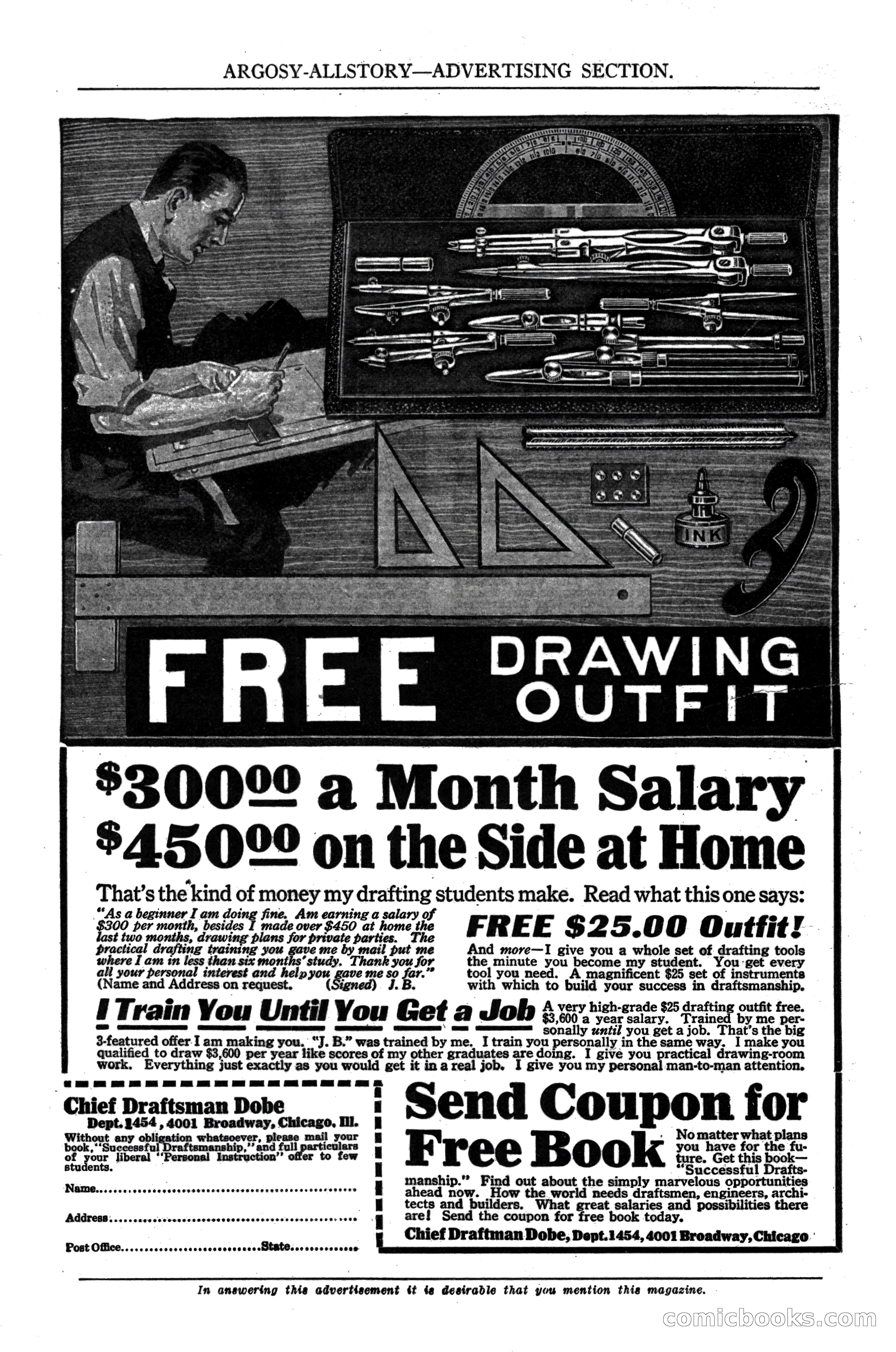 Argosy All-Story Weekly, April 16, 1921 — page 9 of 157
