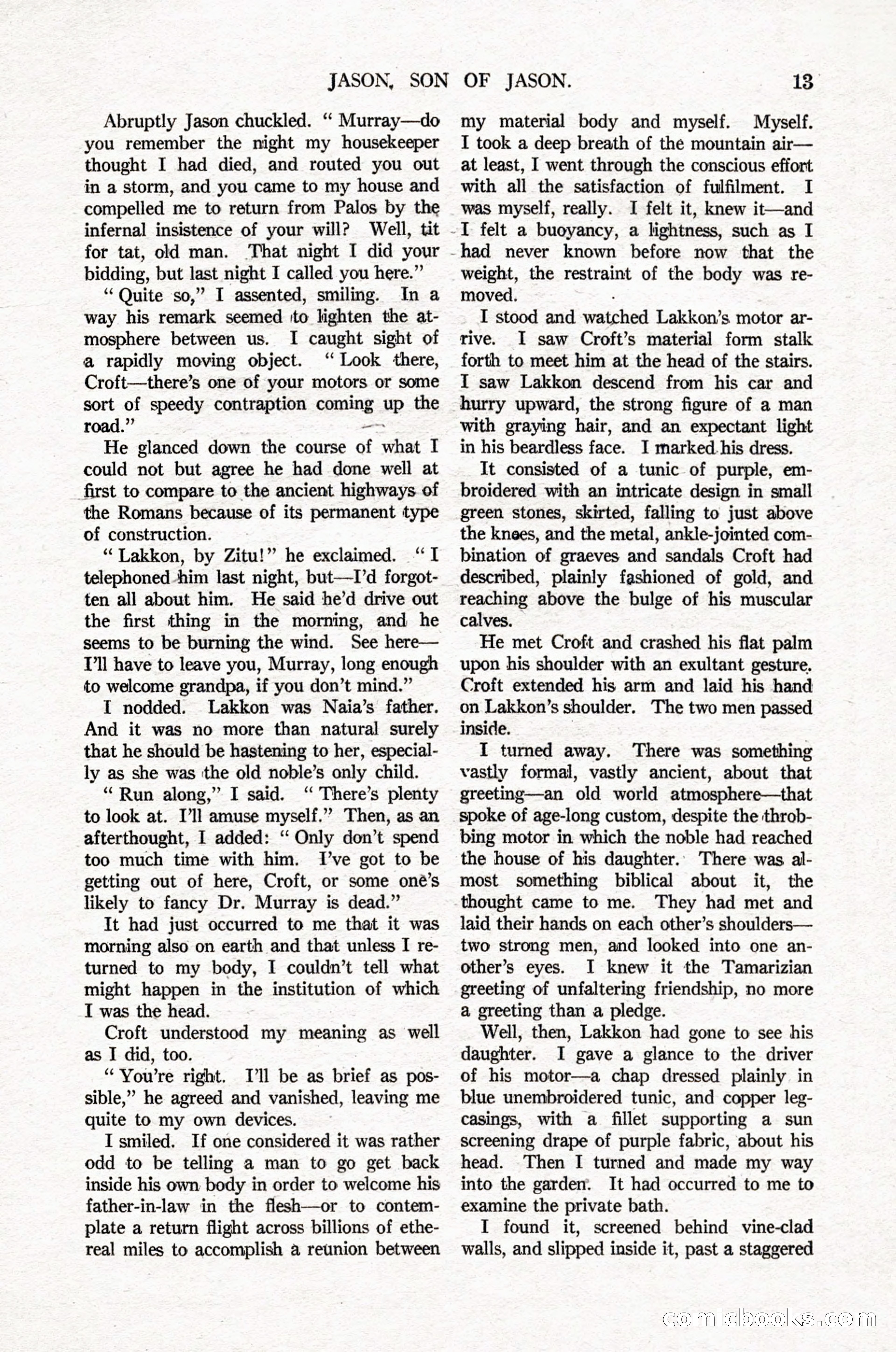 Argosy All-Story Weekly, April 16, 1921 — page 22 of 157